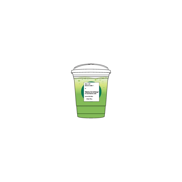 Iced Matcha Latte - Image 3