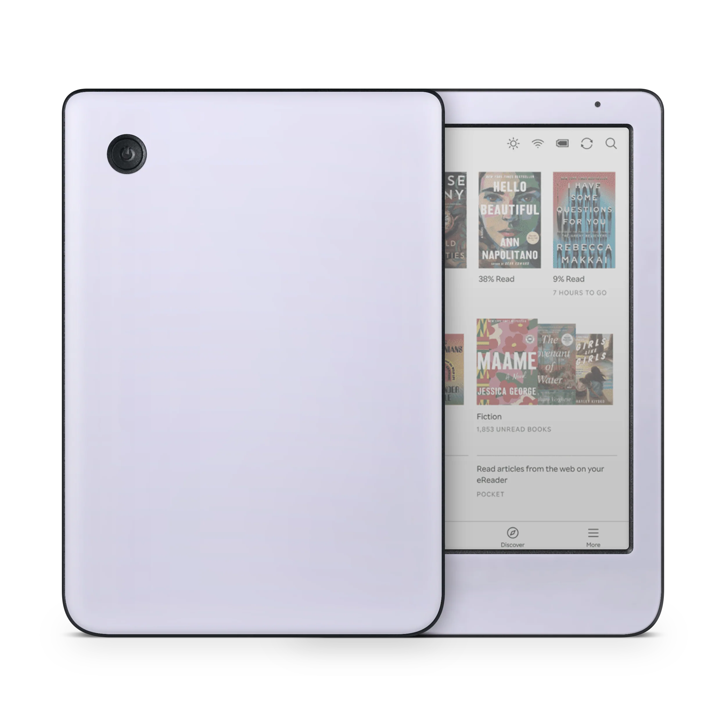 Lavender Kobo eReader Skin - Image 3