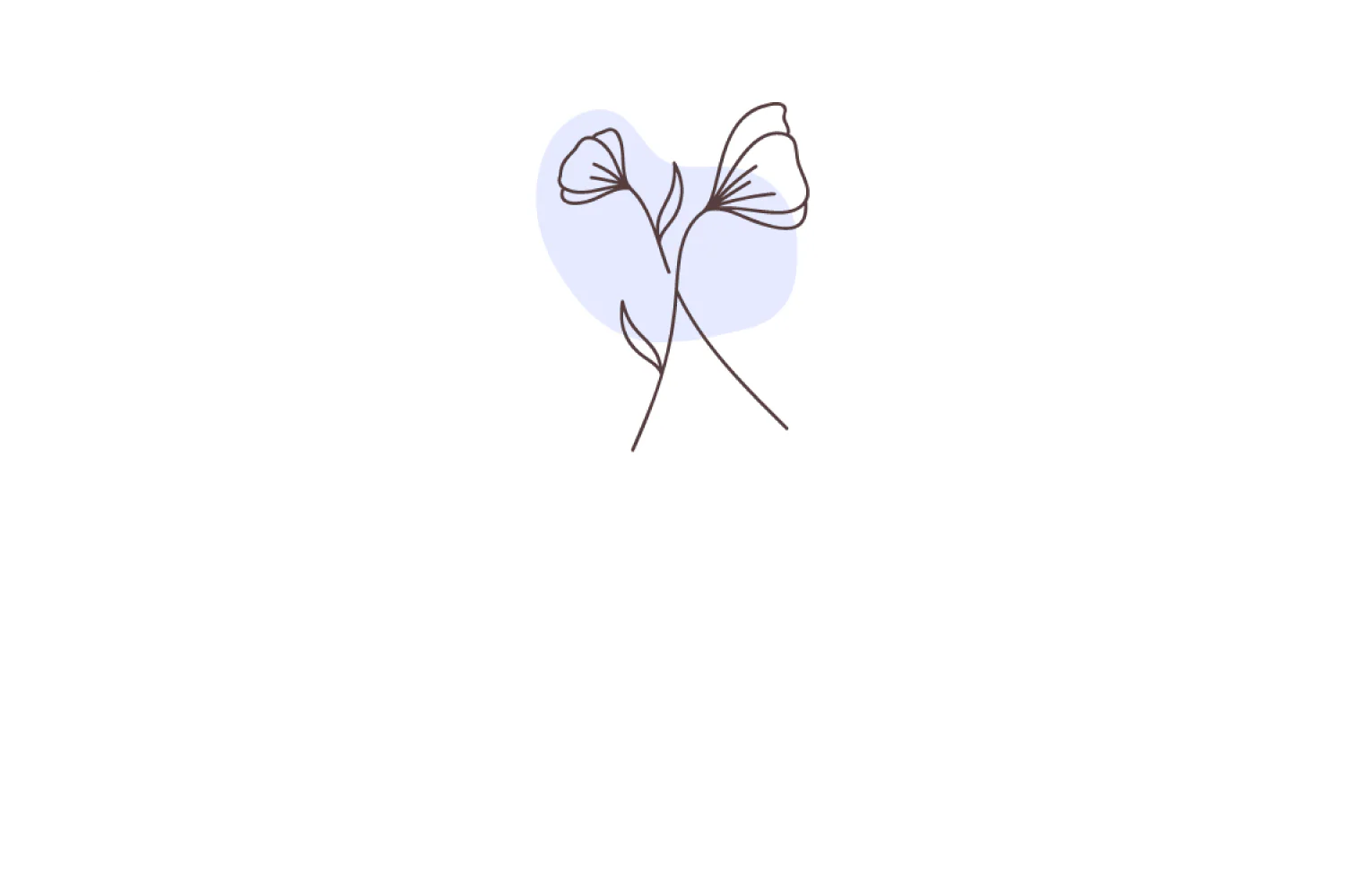 Leaf Doodle Blue - Image 4