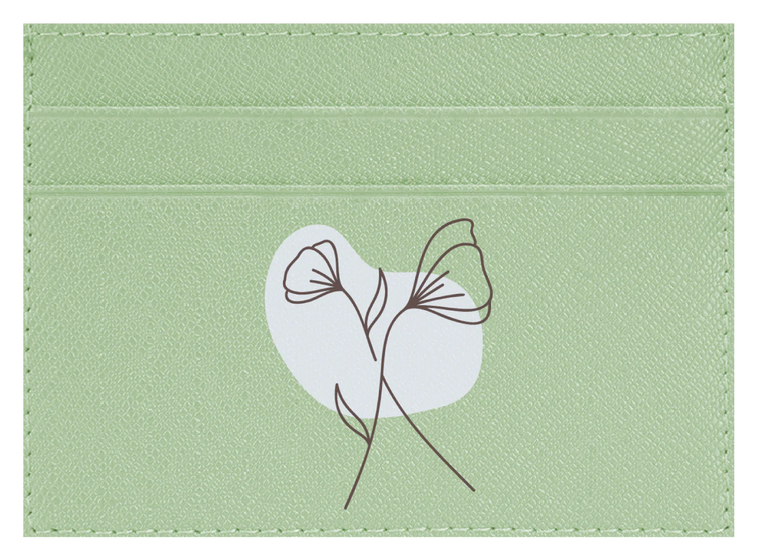 Leaf Doodle Blue - Image 5