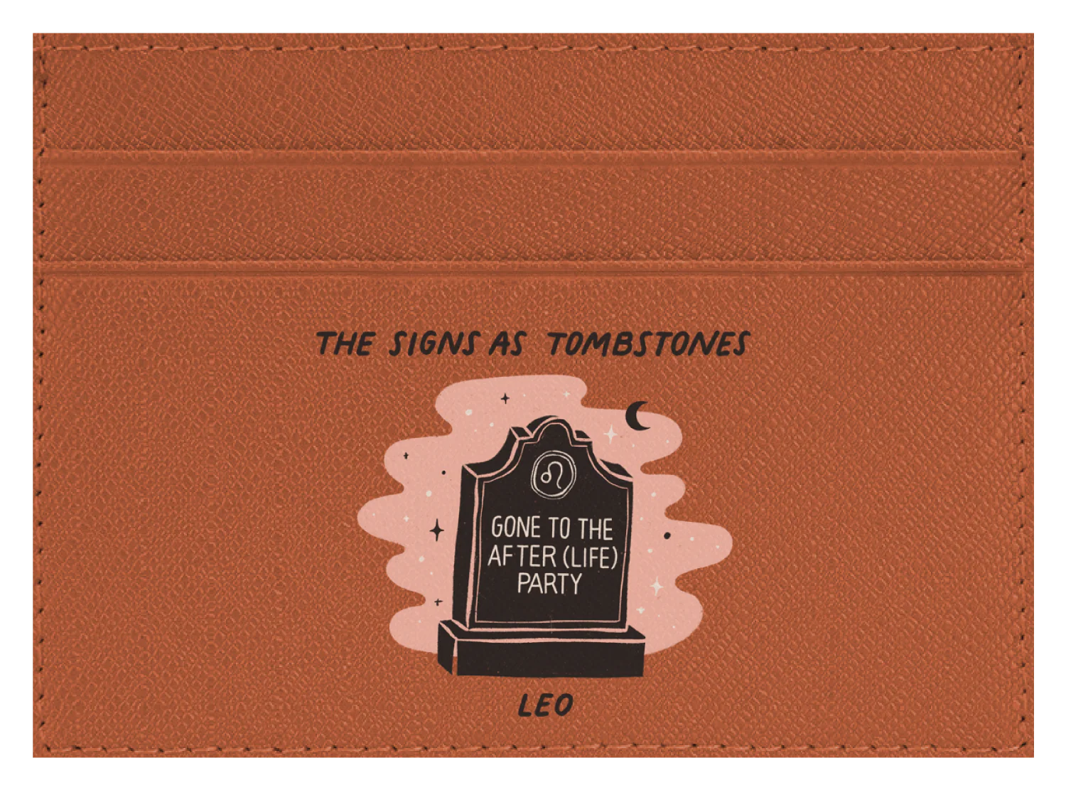 Leo as a Tombstone