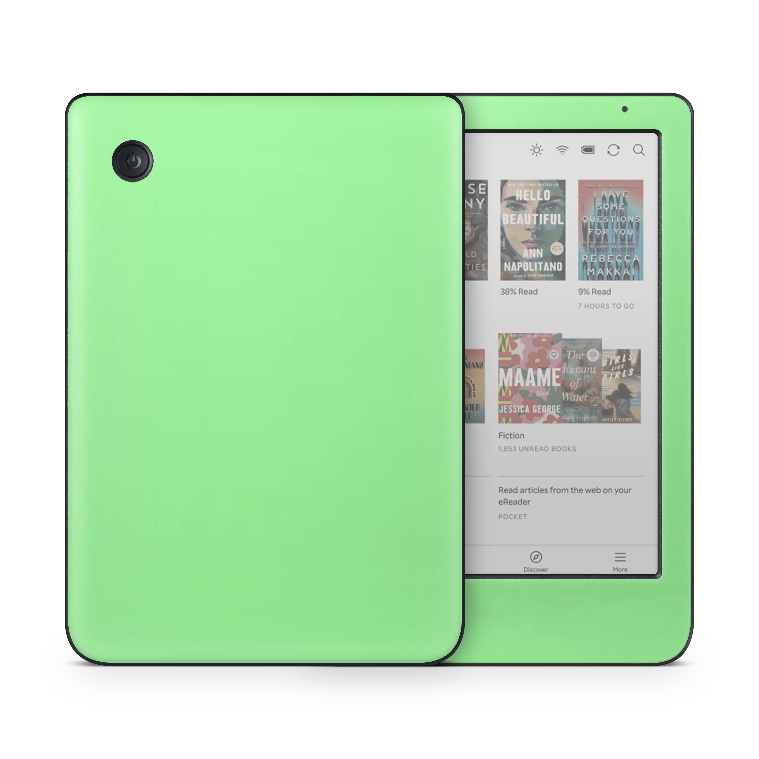 Mint Green Kobo eReader Skin - Image 3