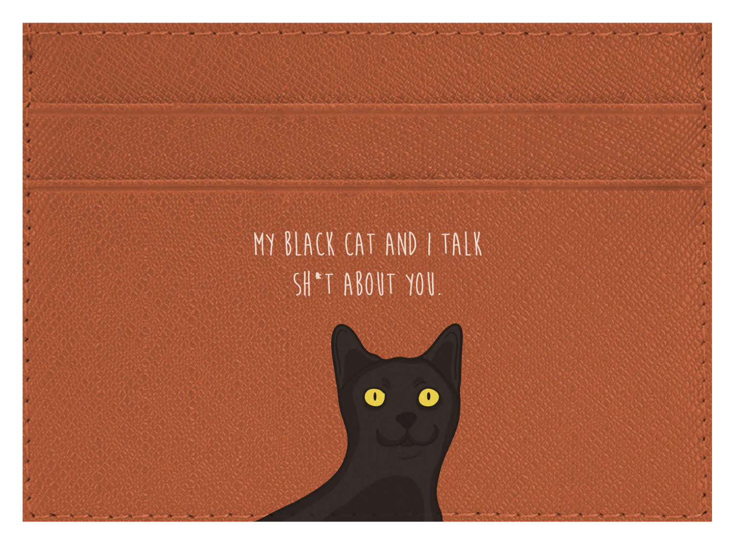 My black cat talk sh*t