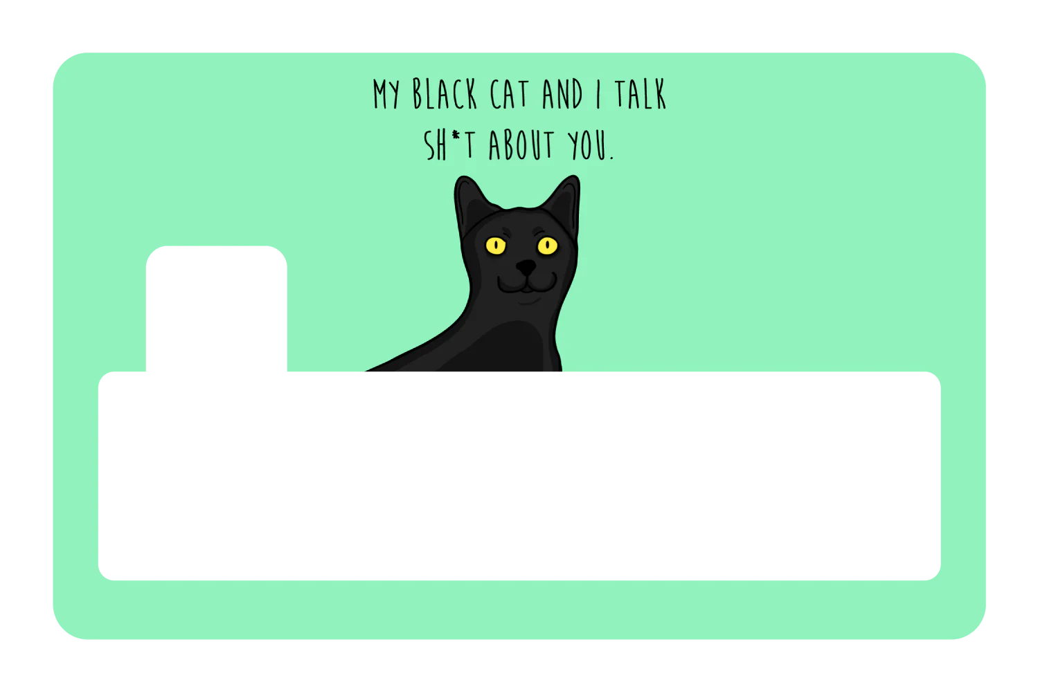 My black cat talk sh*t - Image 4