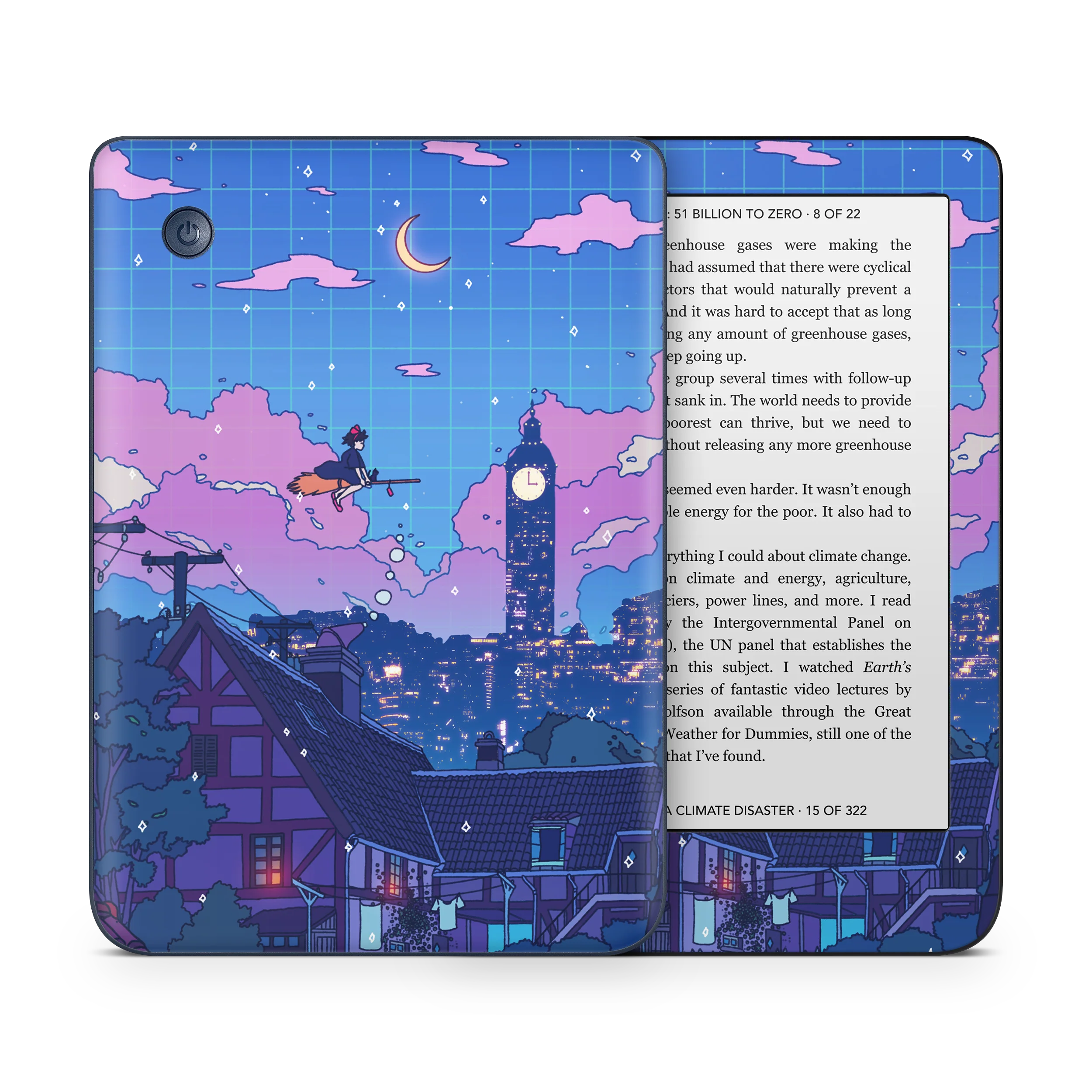 Night Flight Kobo Skin