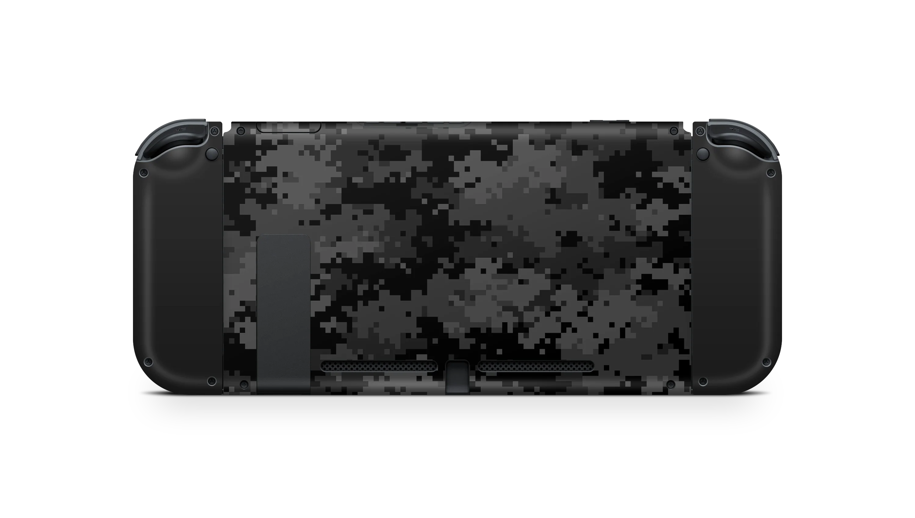 Nintendo Switch 17 Skin Black Digi Camo - Image 3