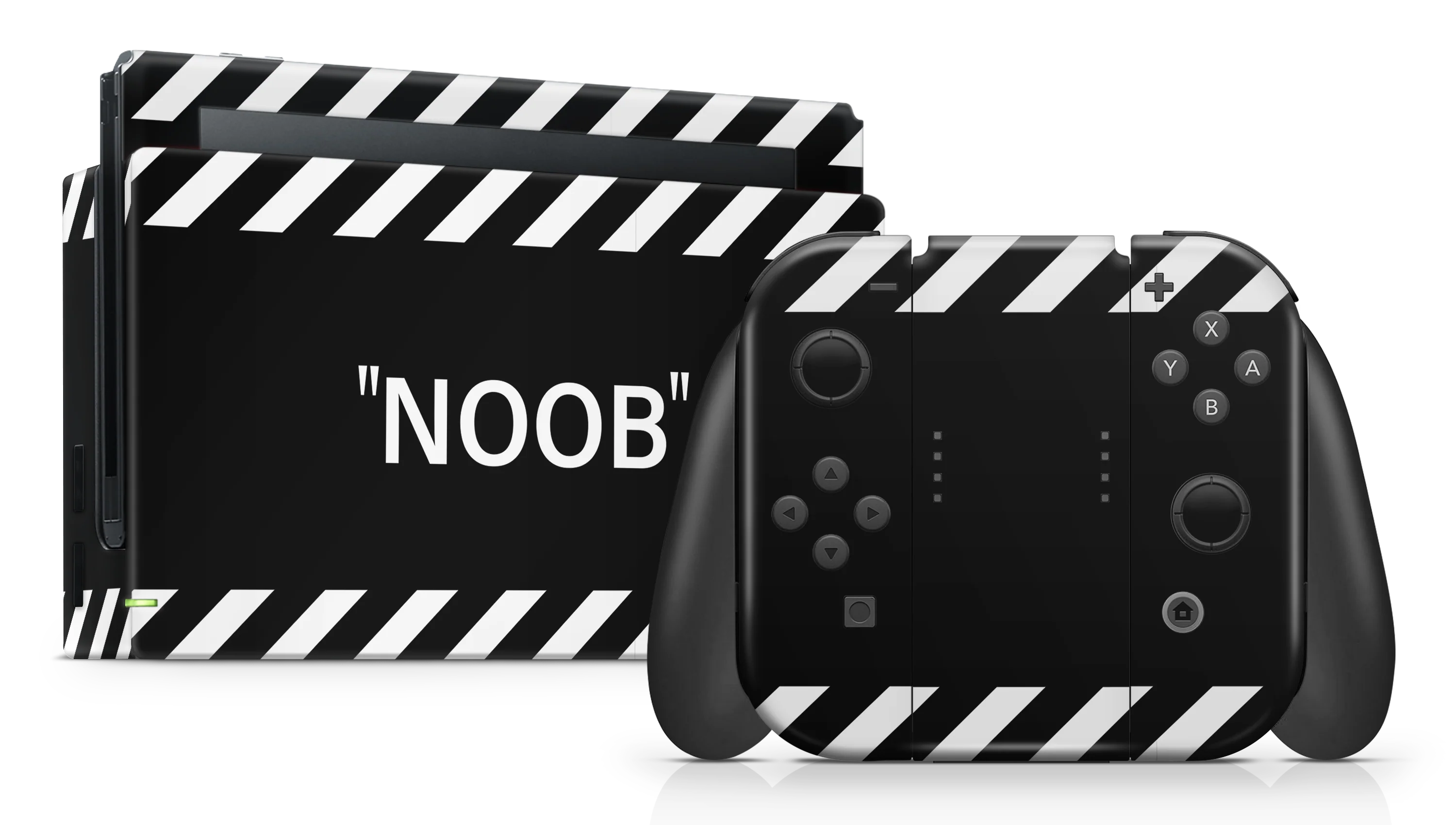 Nintendo Switch 17 Skin "Noob"