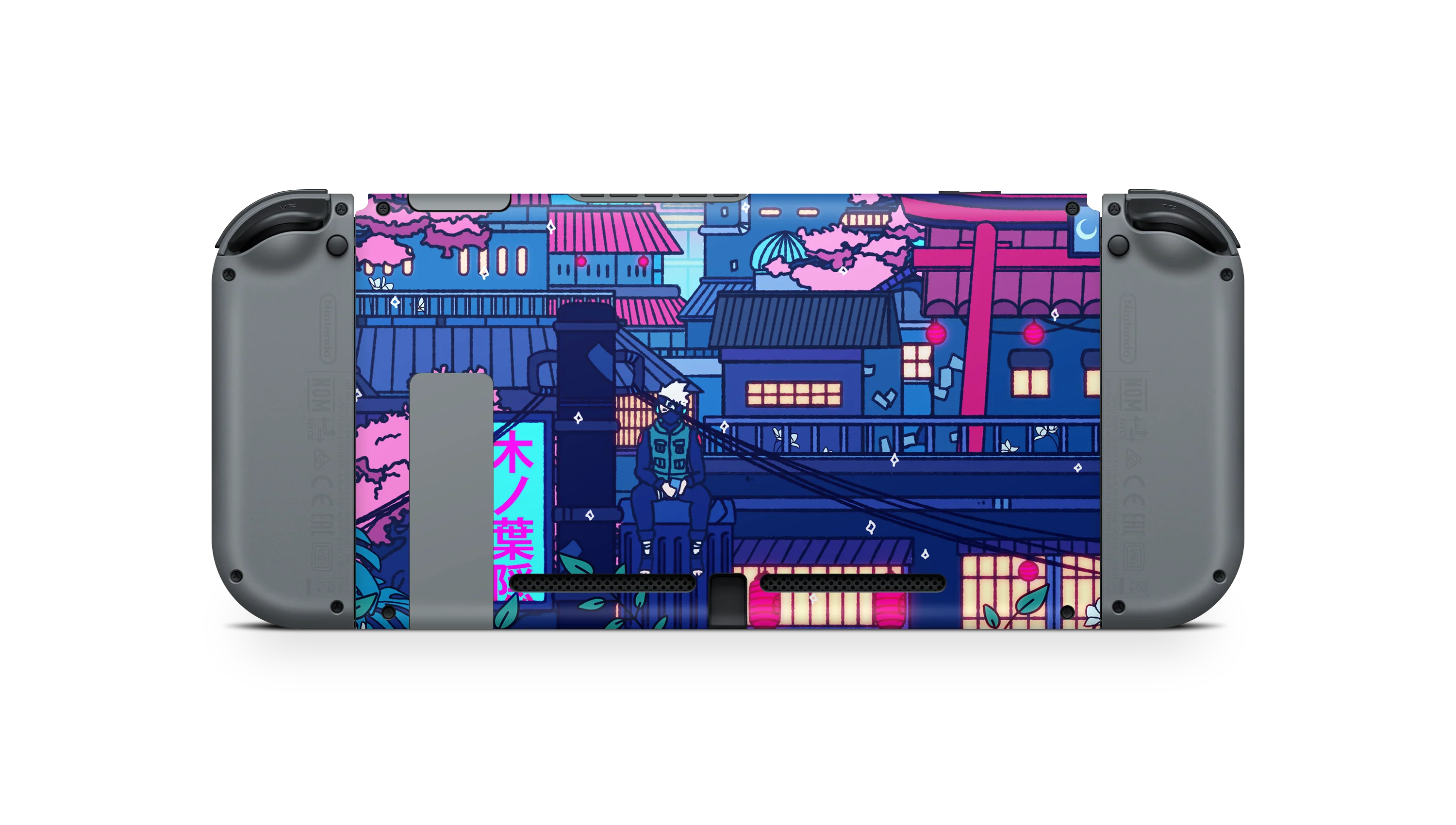 Nintendo Switch 2017 Skin Cyberpunk Village - Image 3