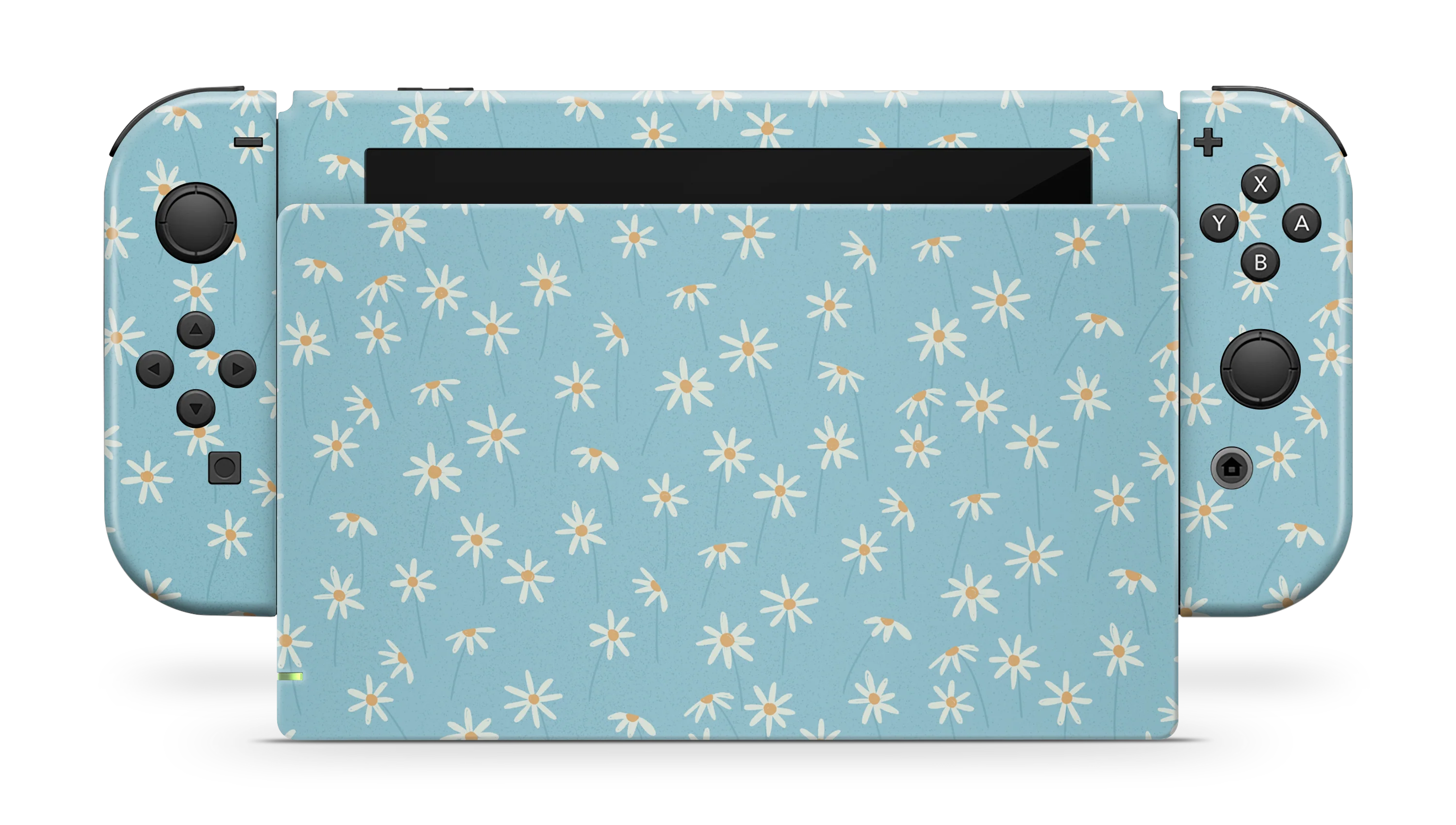 Nintendo Switch 2017 Skin Daisy Blue - Image 2