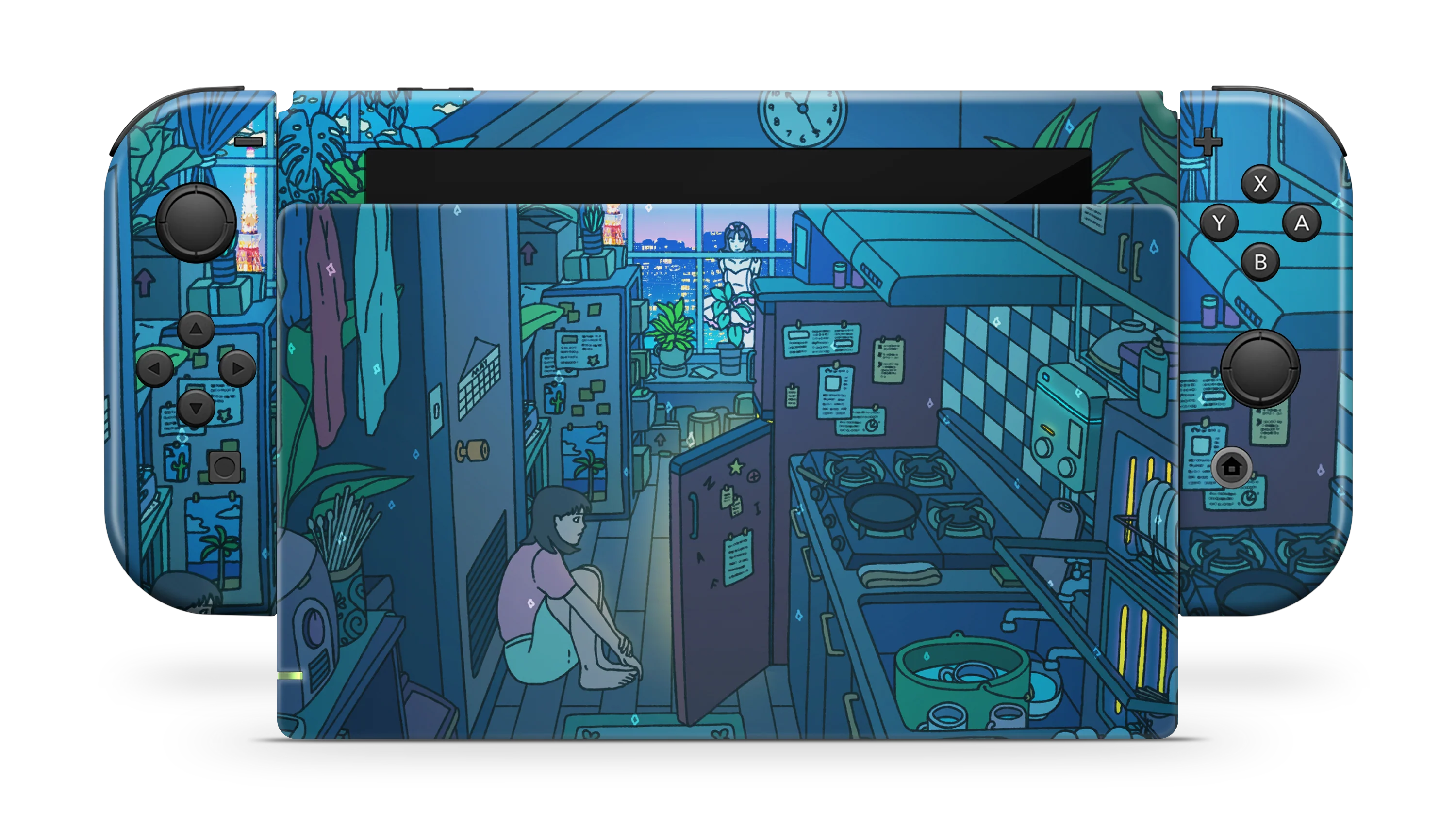 Nintendo Switch 2017 Skin Perfect Blue - Image 2