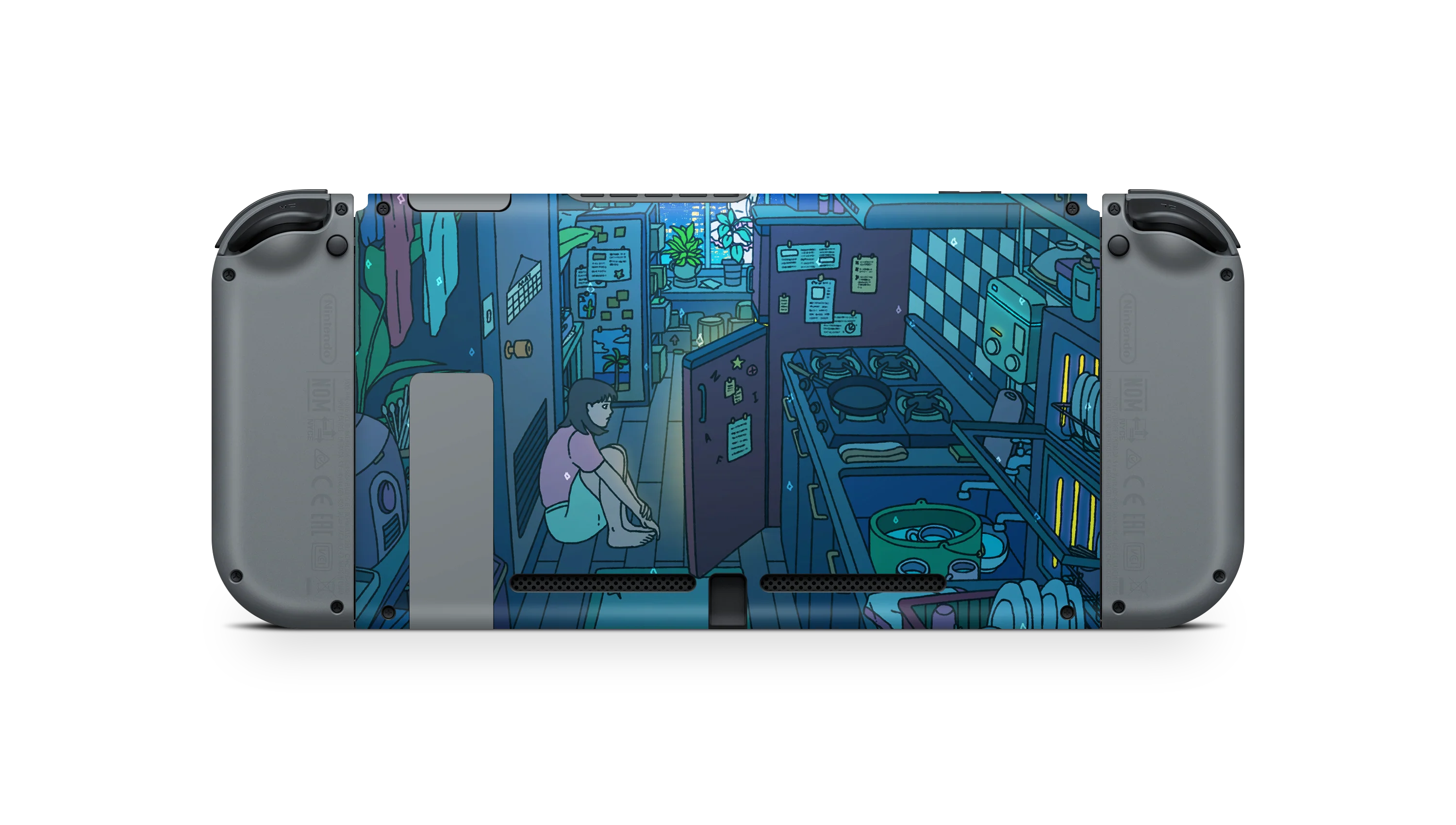 Nintendo Switch 2017 Skin Perfect Blue - Image 3