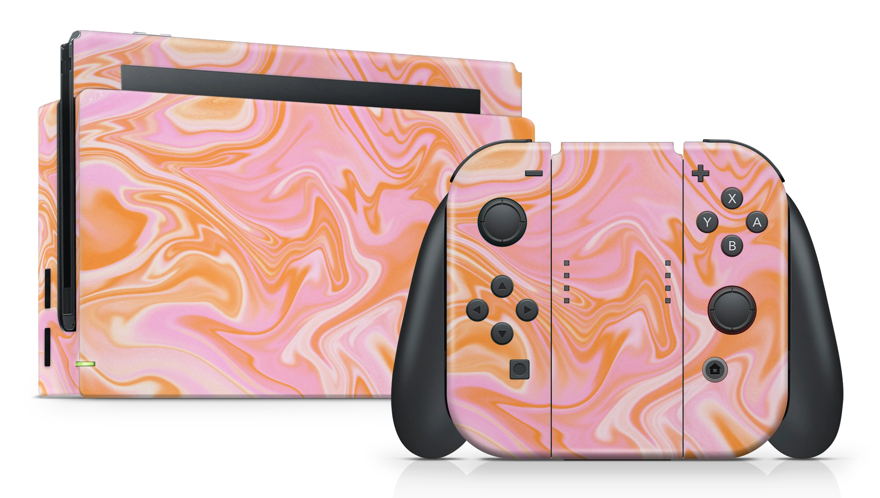 Nintendo Switch 2017 Skin Retro Lava