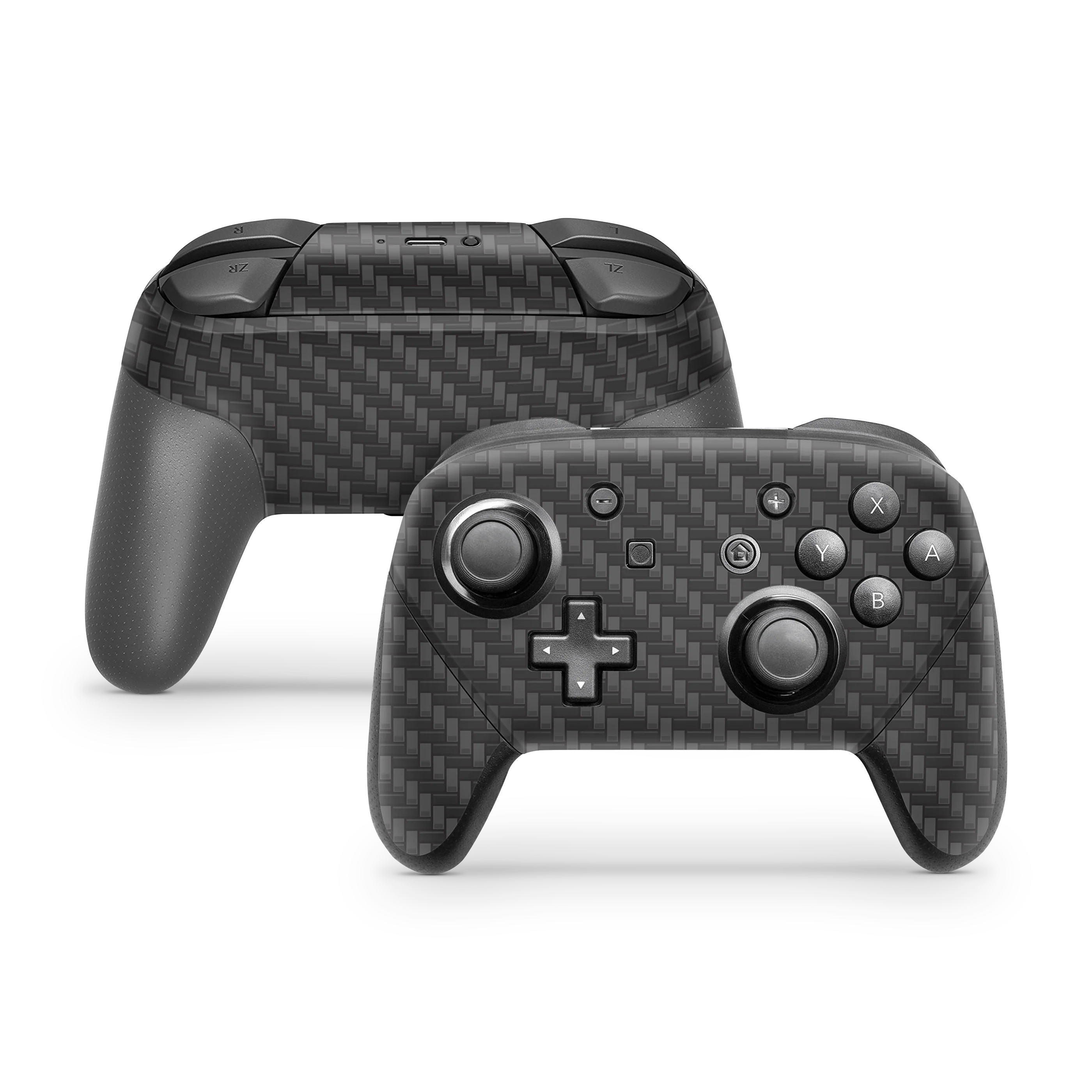 Nintendo Switch Controller Skin Carbon Fiber