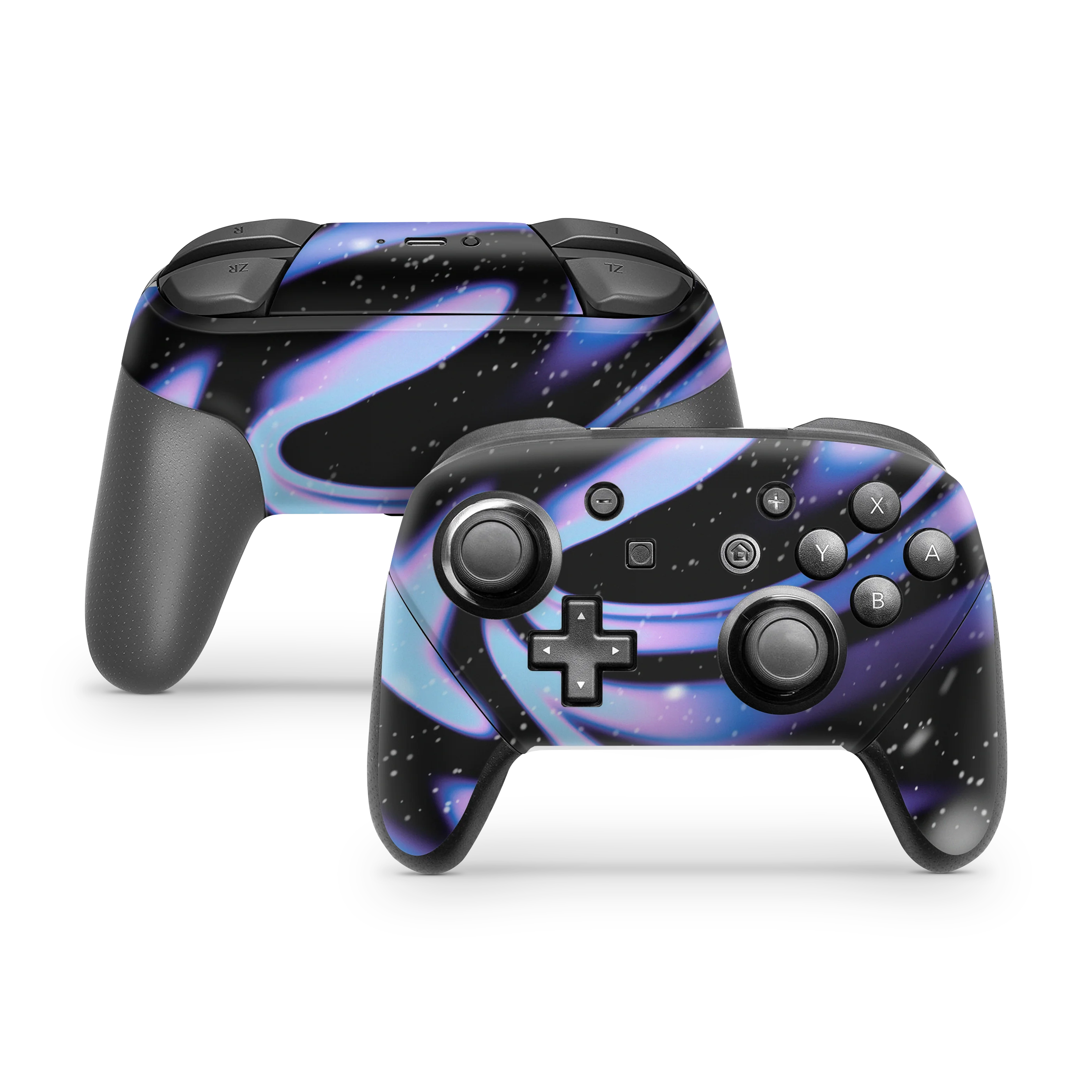 Nintendo Switch Controller Skin Cosmic Twirl