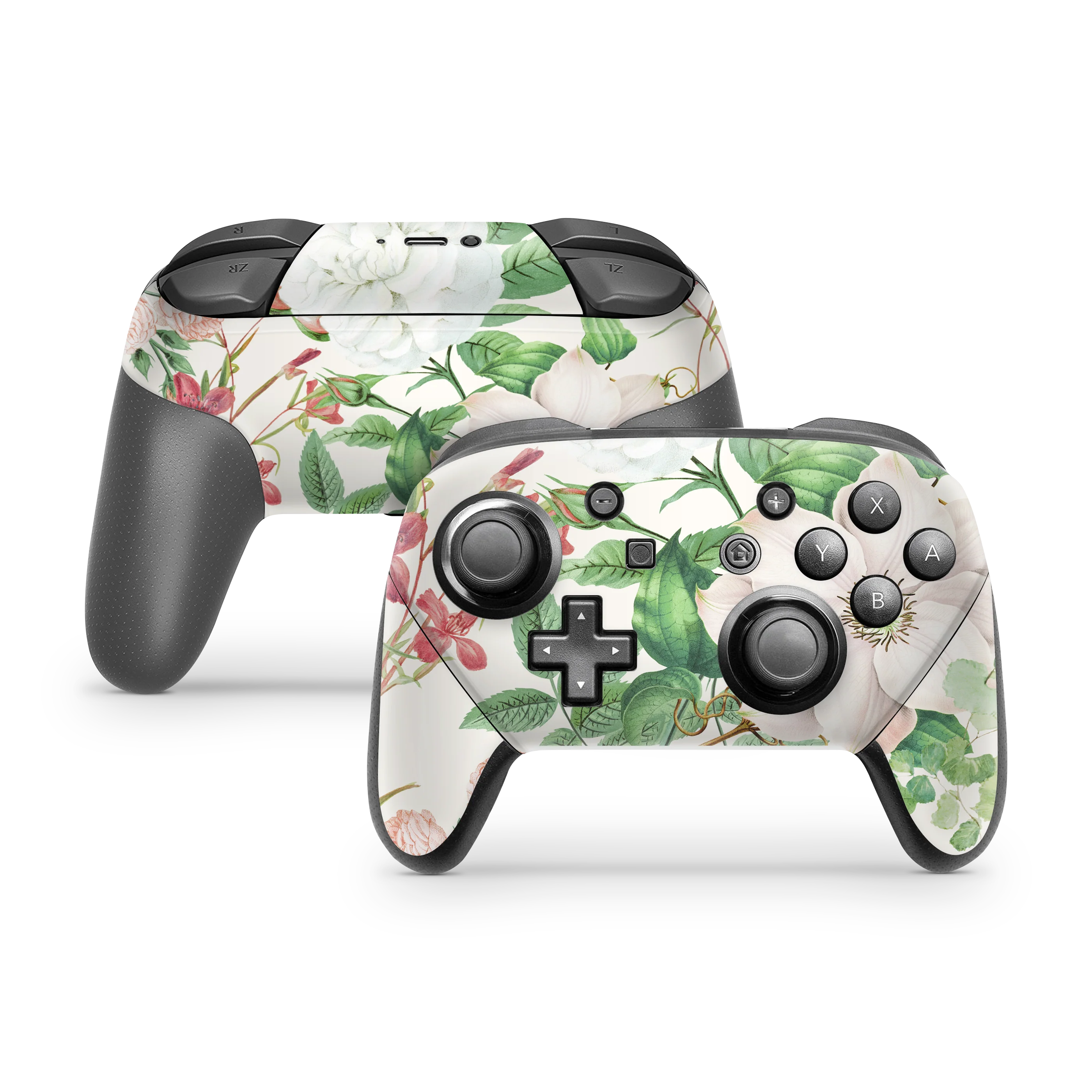 Nintendo Switch Controller Skin Cozy Floral