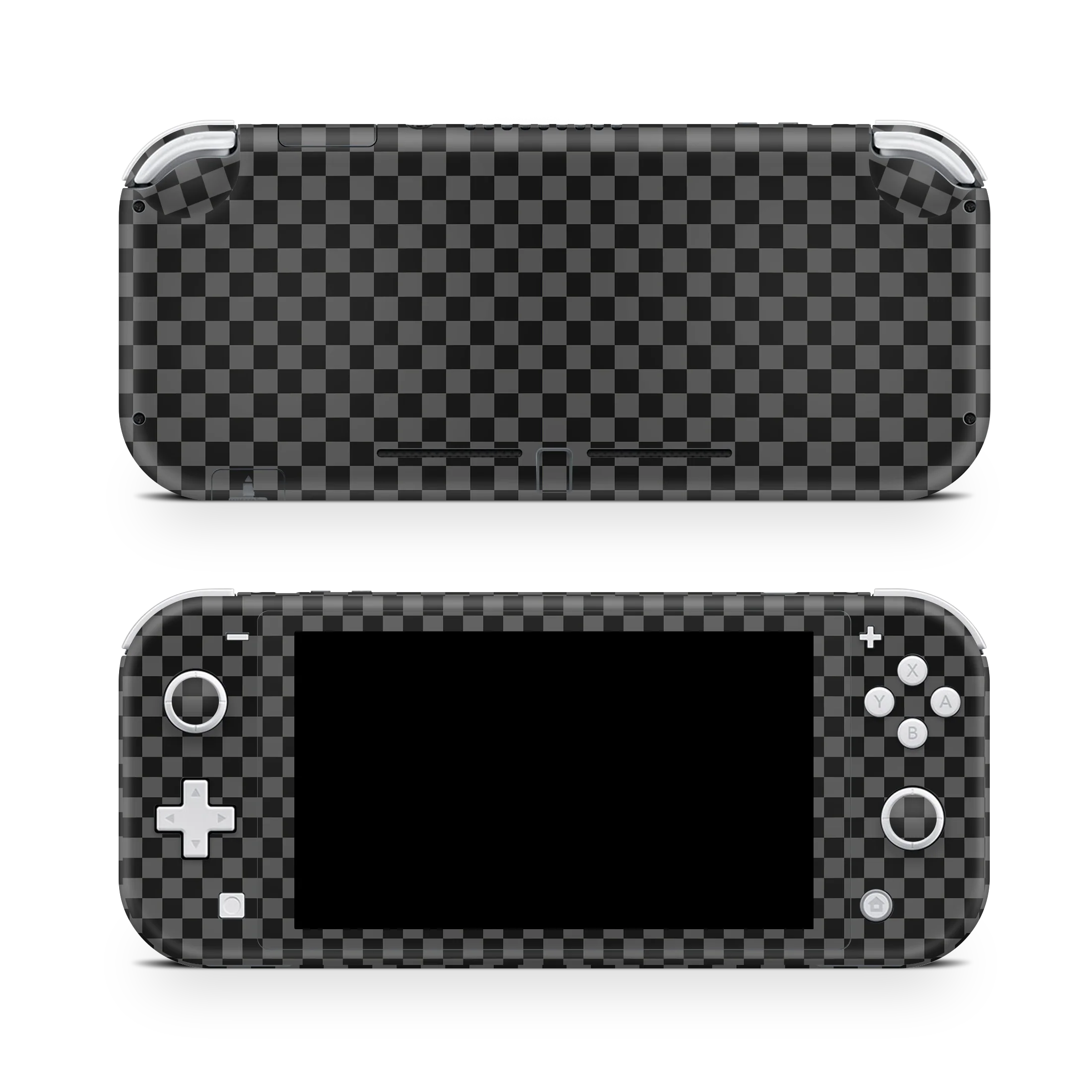 Nintendo Switch LITE Skin Checkers black