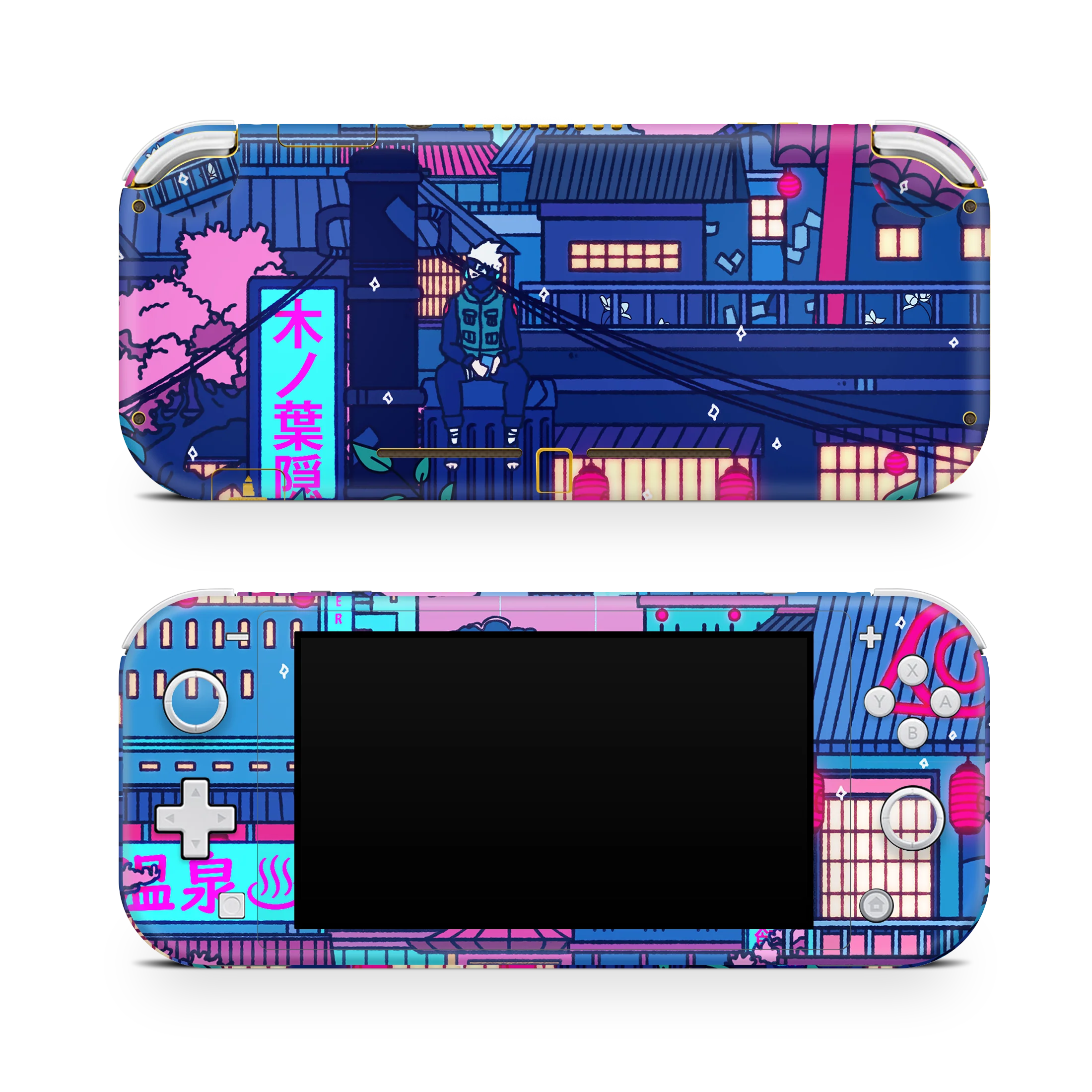 Nintendo Switch LITE Skin Cyberpunk Village