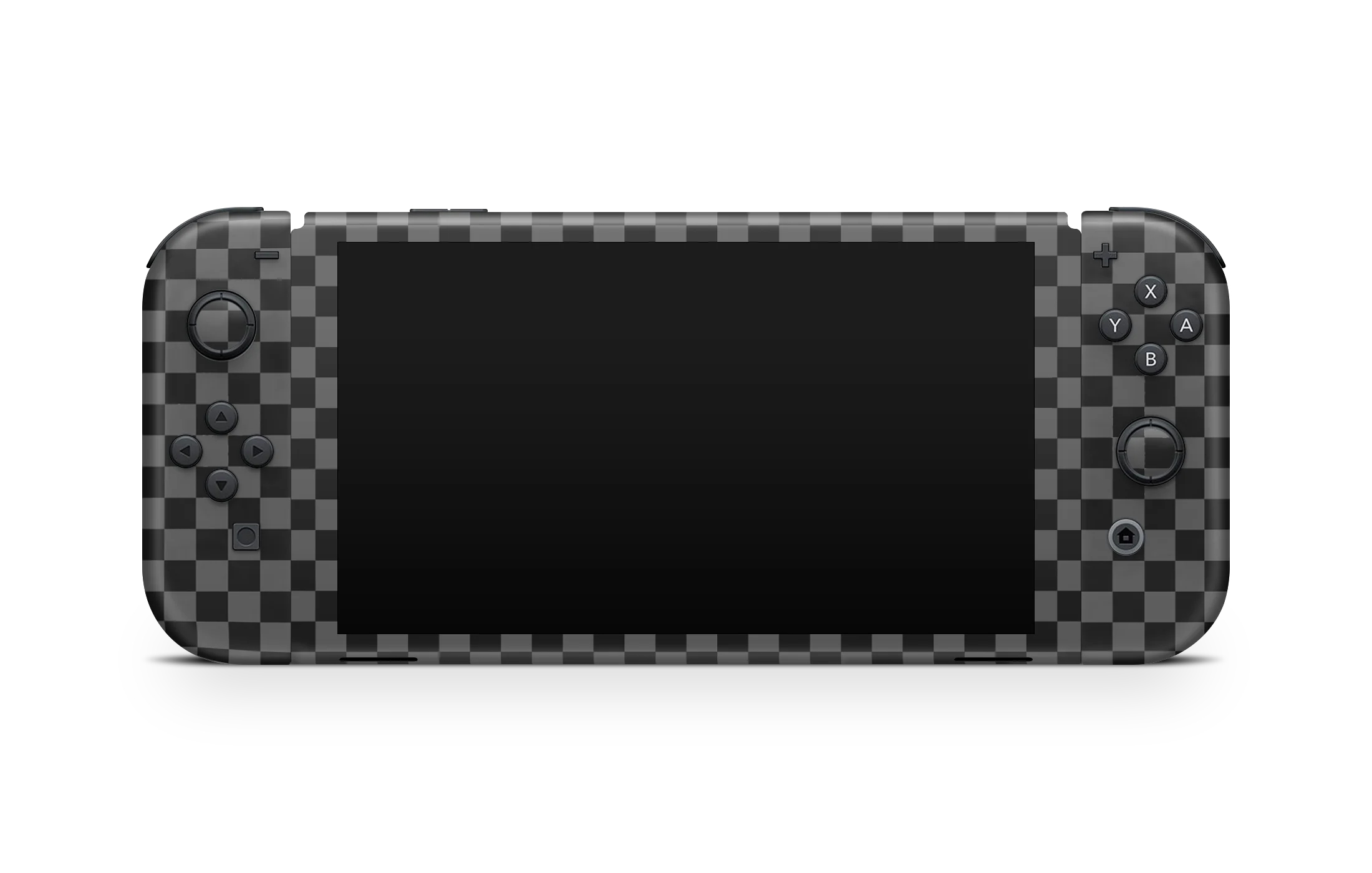 Nintendo Switch OLED Skin Checkers black - Image 3