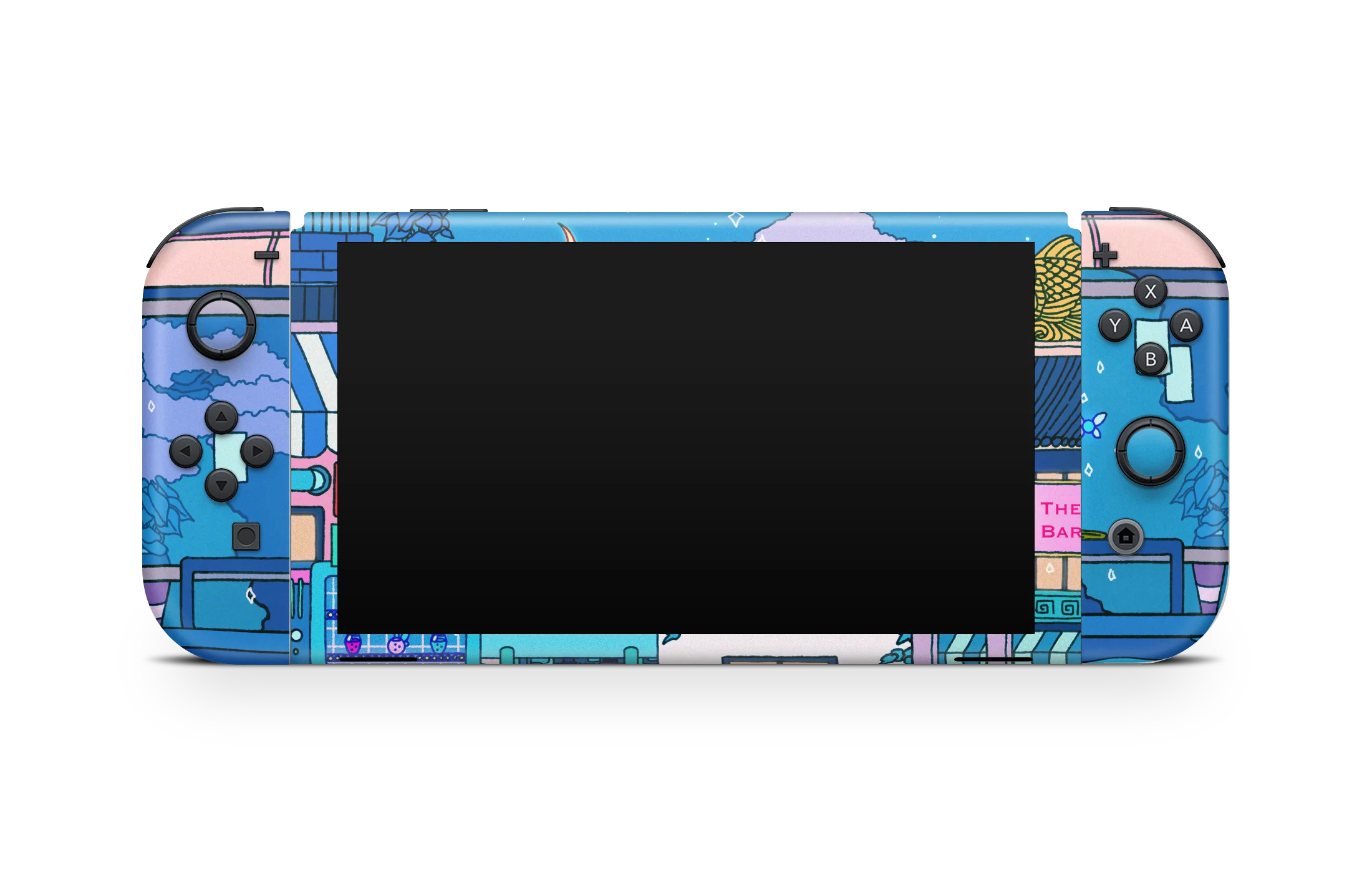 Nintendo Switch OLED Skin Chill City - Image 3