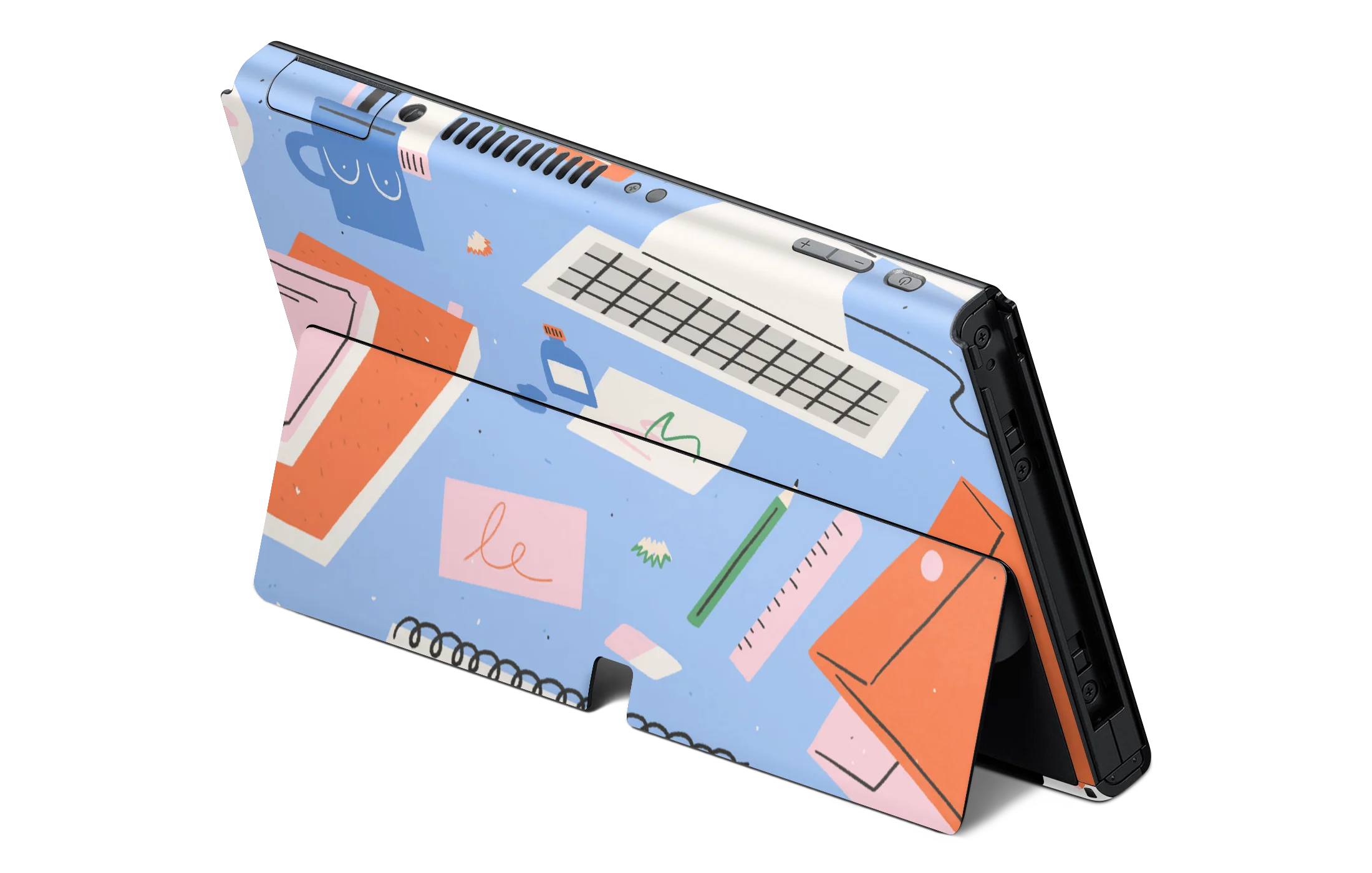 Nintendo Switch OLED Skin Messy Desk - Image 2