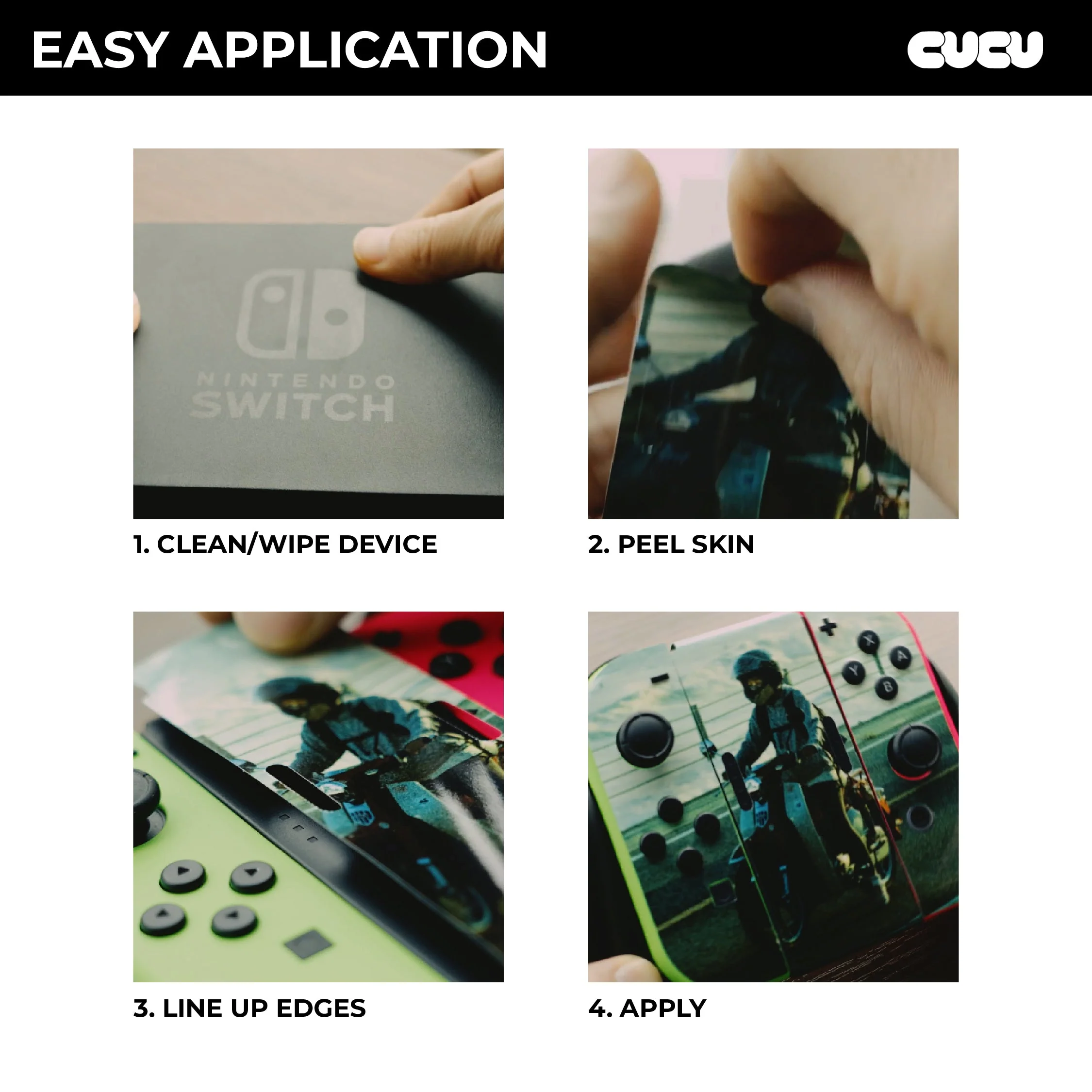 Nintendo Switch OLED Skin "Noob" - Image 4