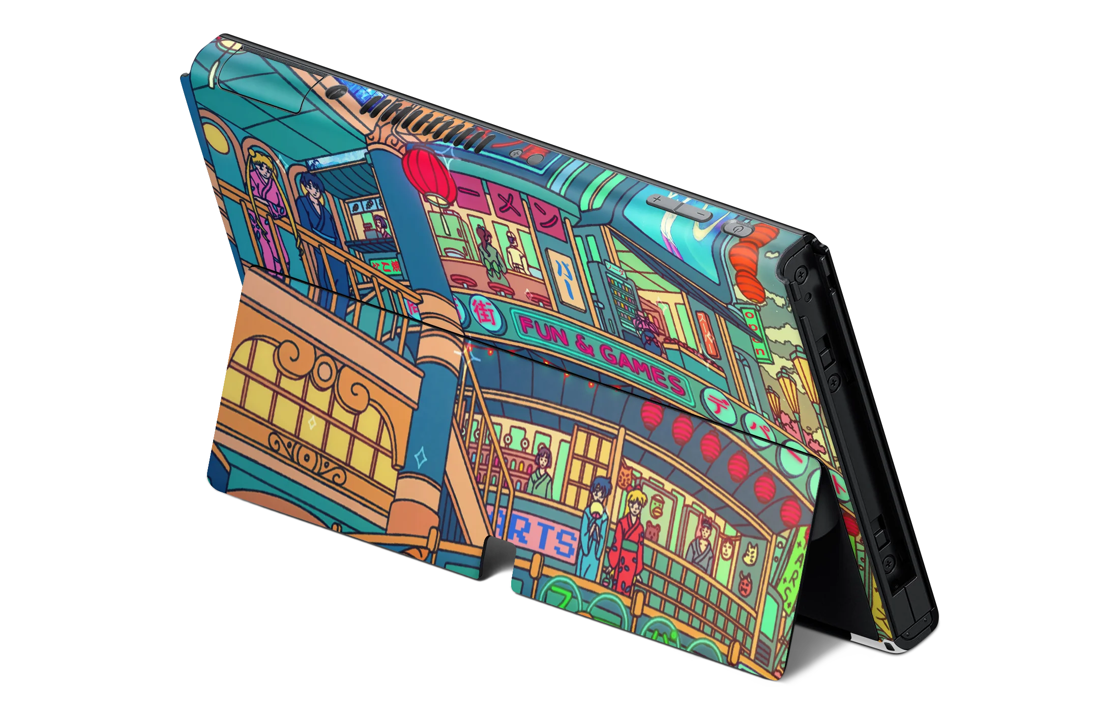 Nintendo Switch OLED Skin Moon festival - Image 2