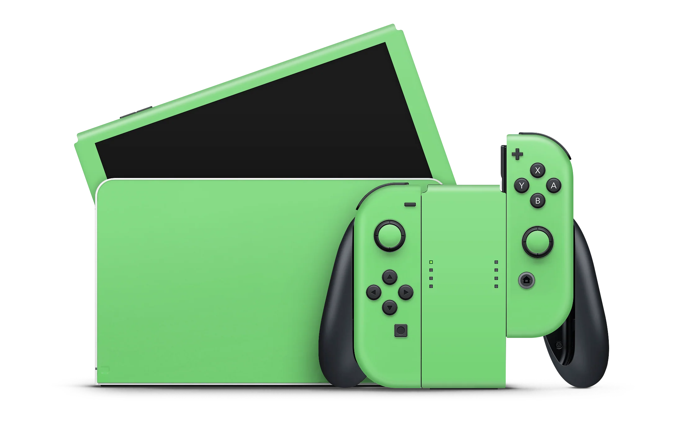 Nintendo Switch OLED Skin Pastel Green
