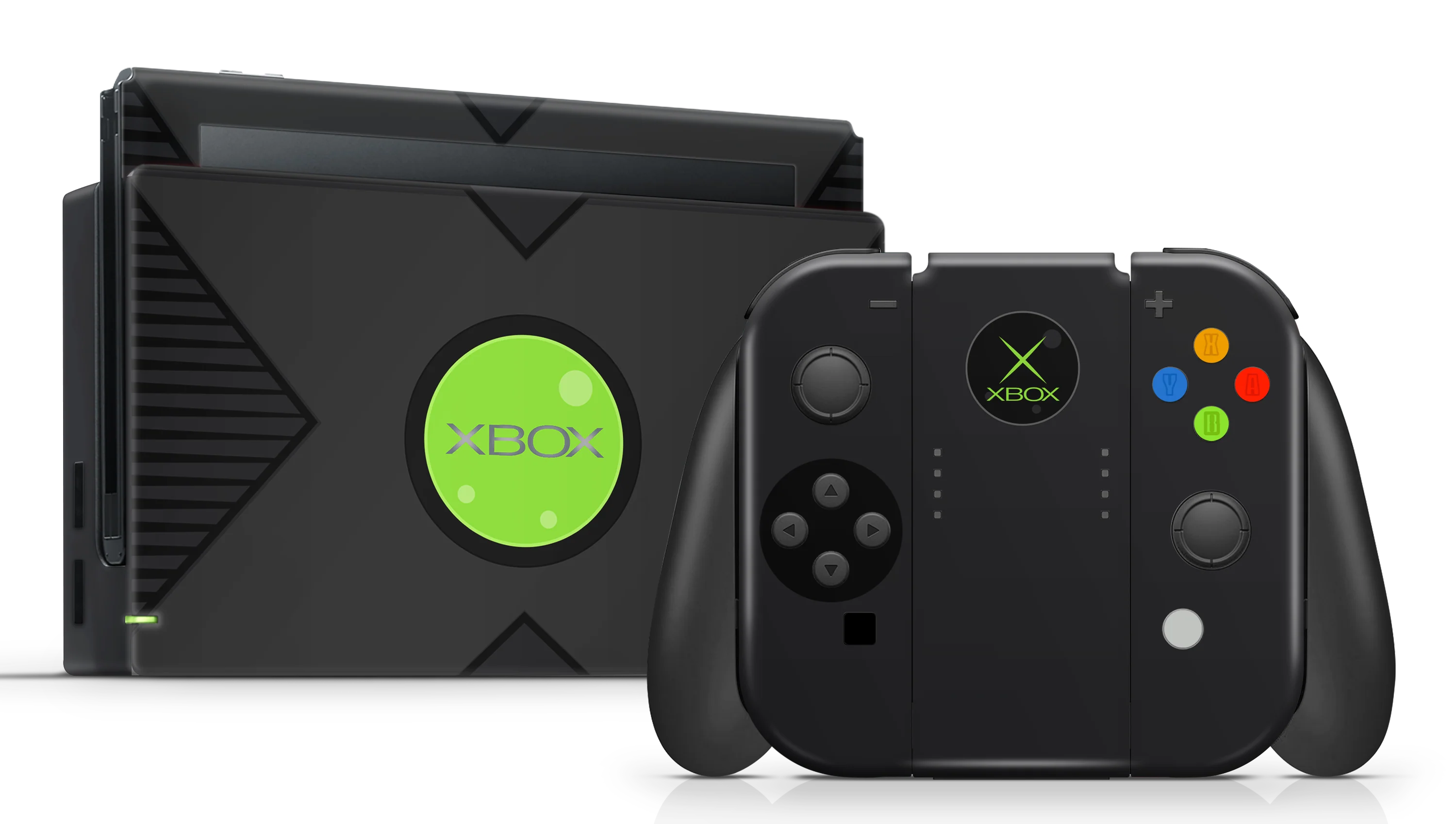 Nintendo Switch 2017 Skin Retro Xbox