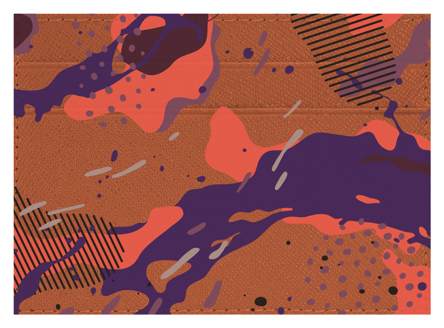 Paint Splash Purple and Pink - Image 2