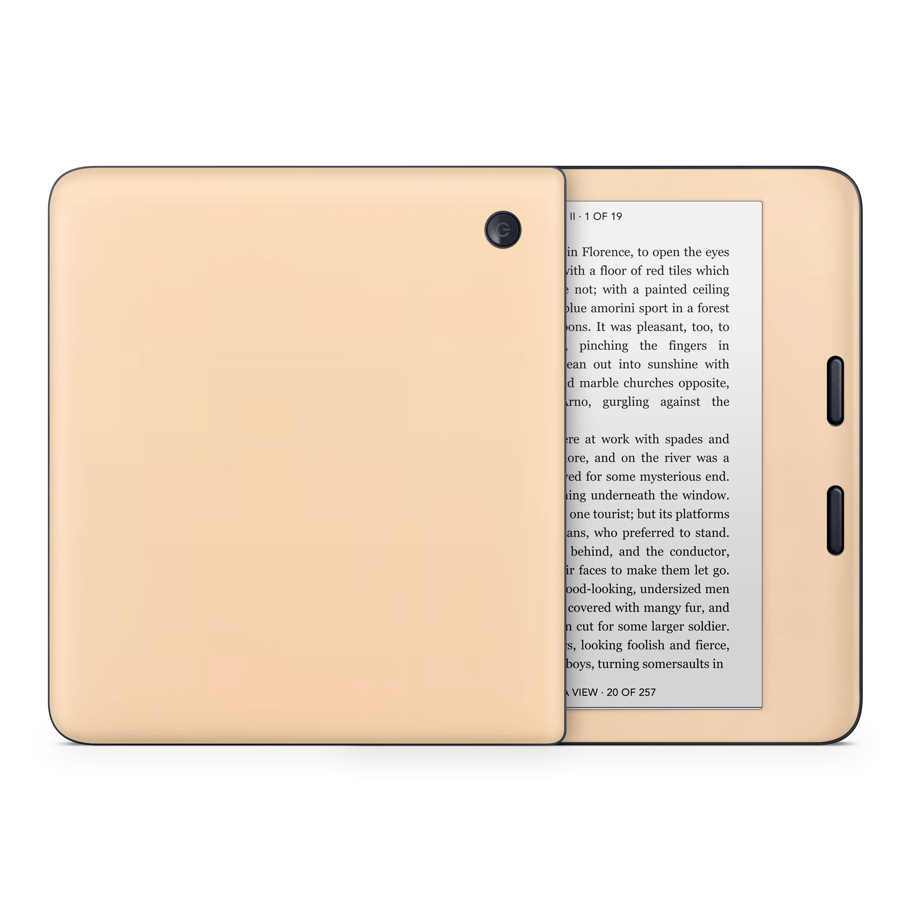 Pale Peach Kobo eReader Skin - Image 2