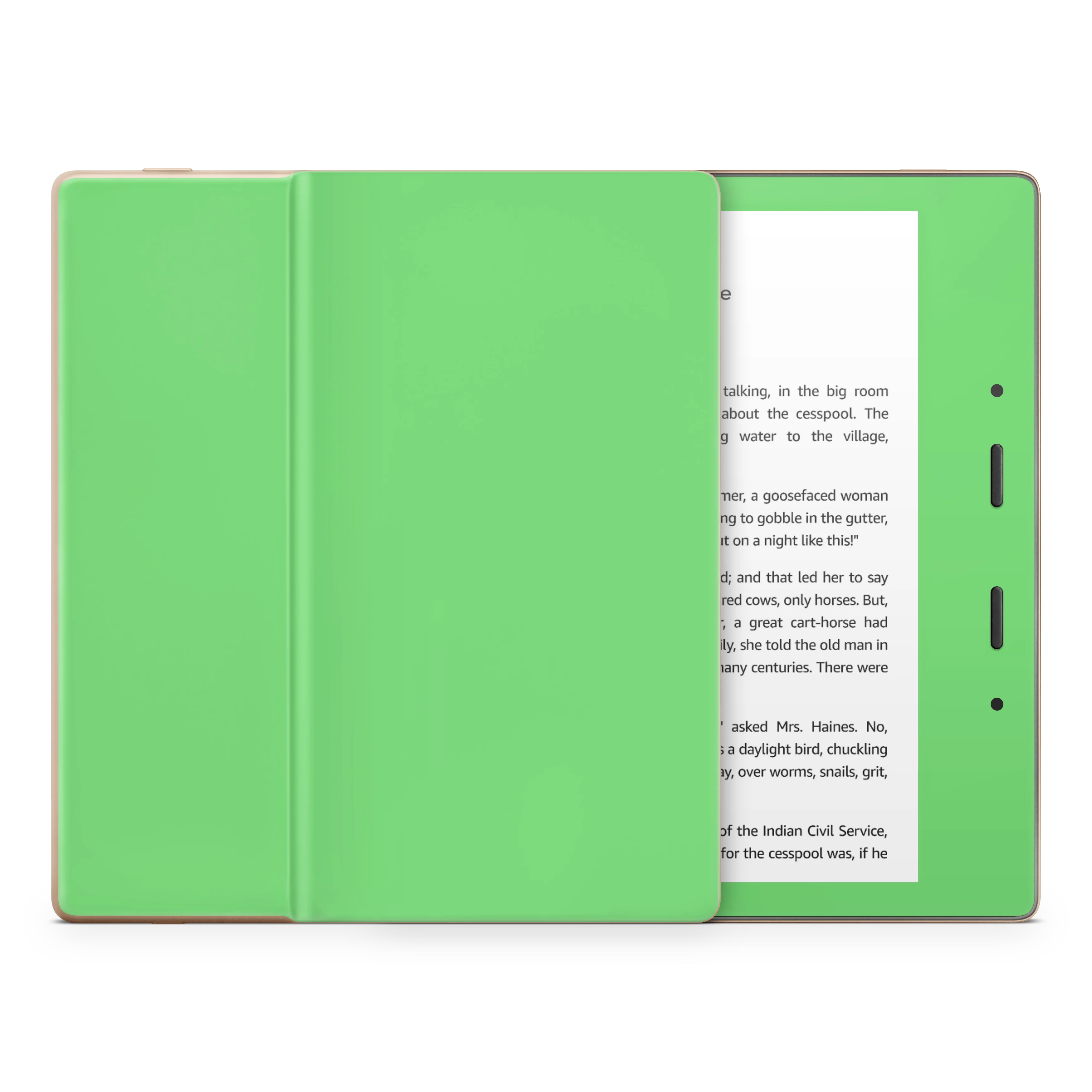 Pastel Green Kindle eReader Skin - Image 5