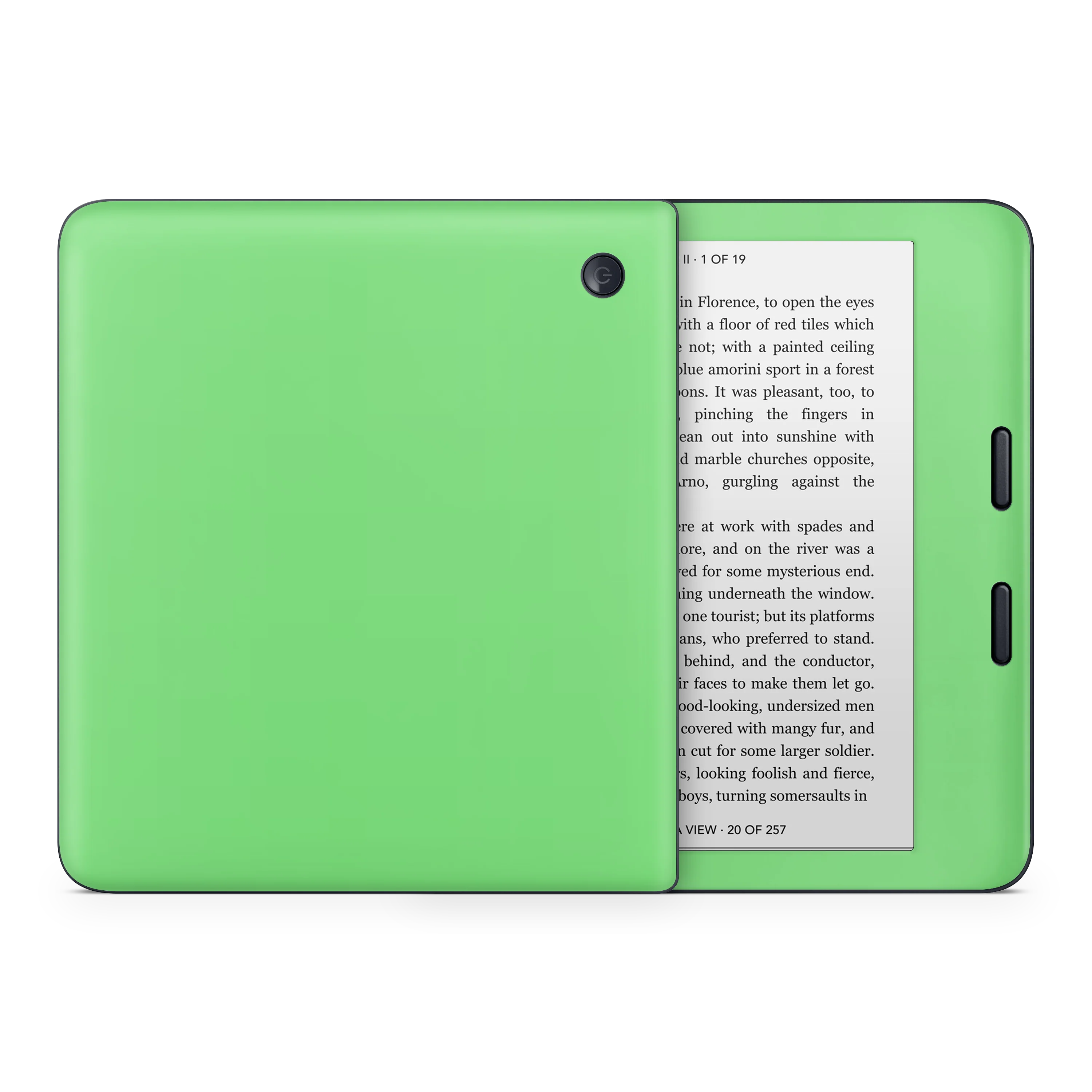 Pastel Green Kobo eReader Skin - Image 2