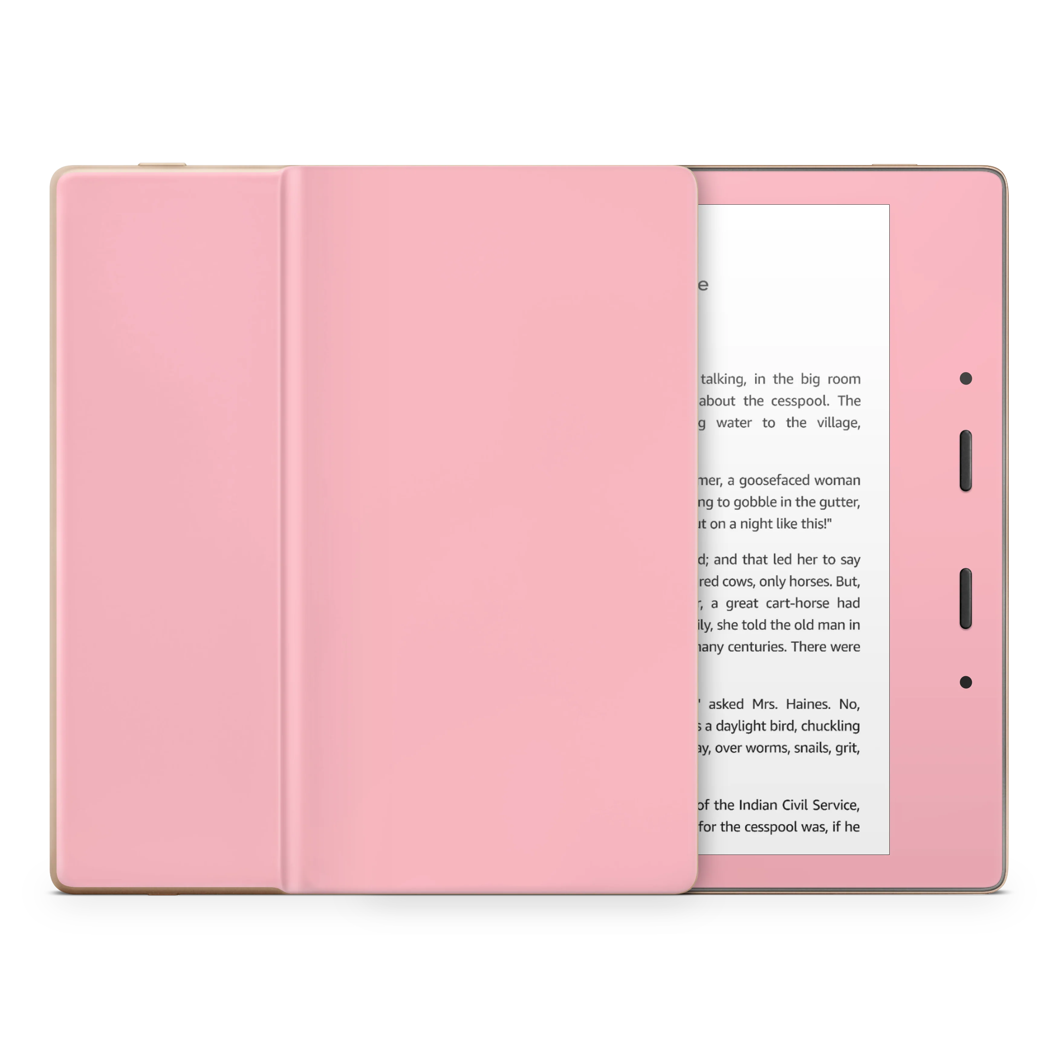 Pastel Pink Kindle eReader Skin - Image 5