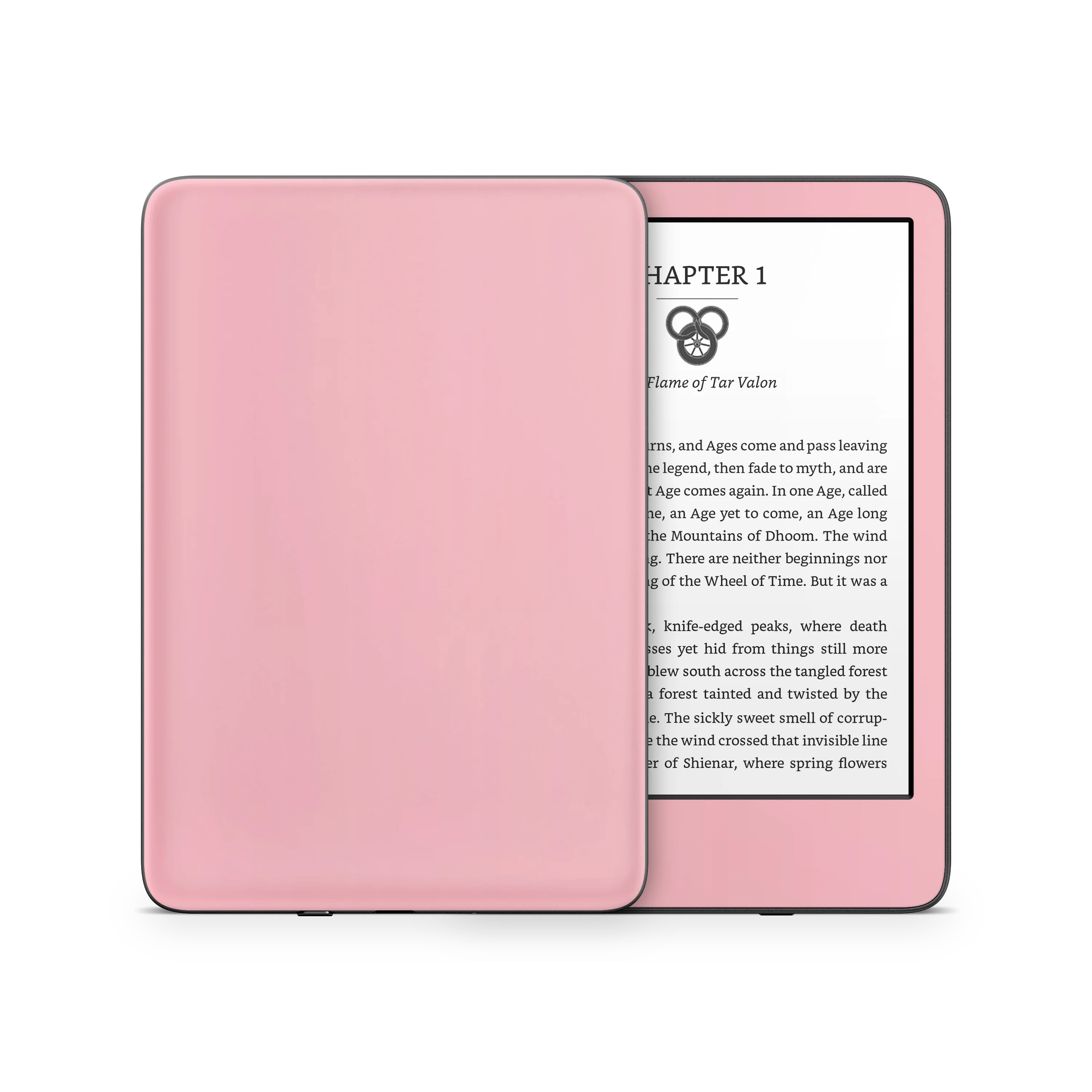Pastel Pink Kindle eReader Skin - Image 6