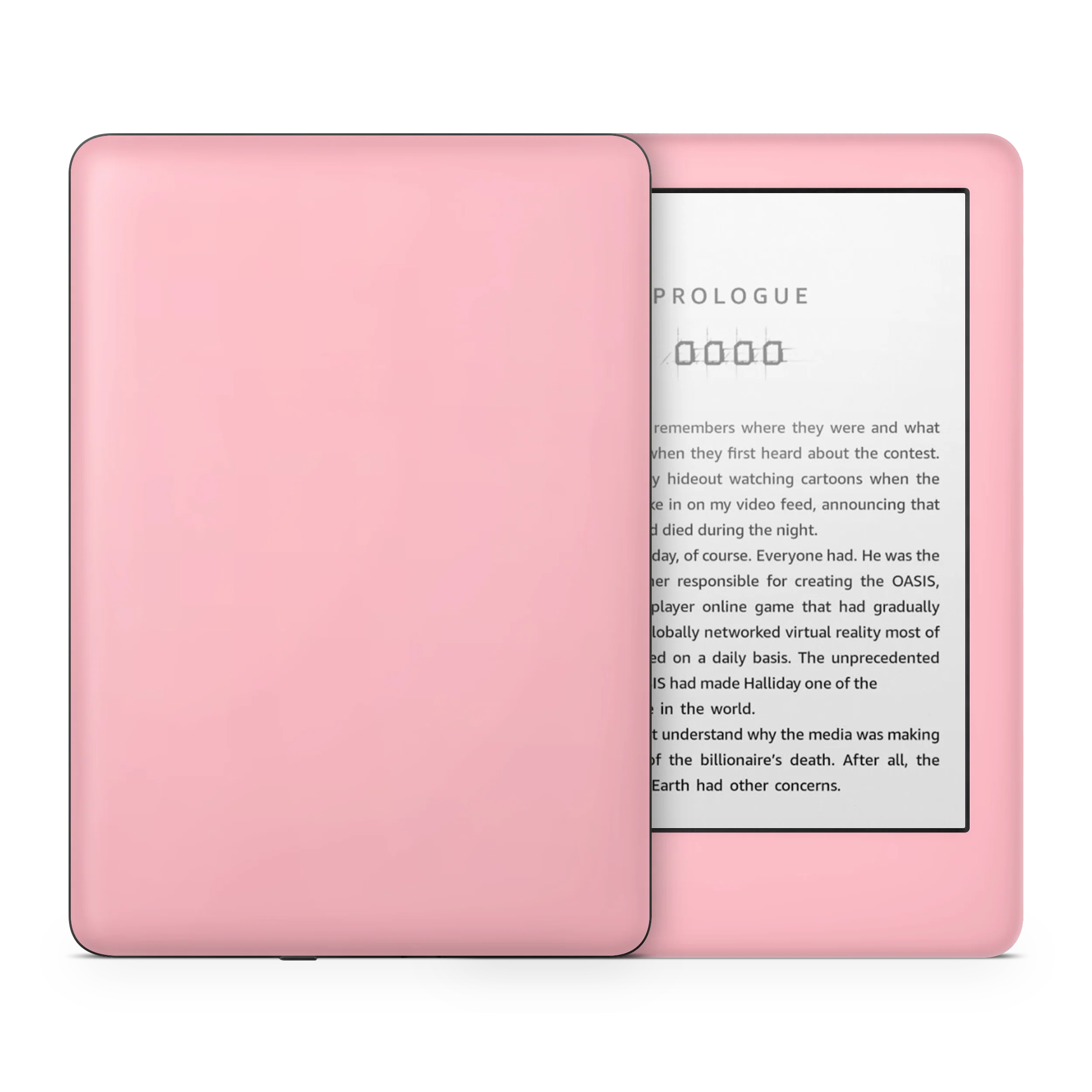 Pastel Pink Kindle eReader Skin - Image 7