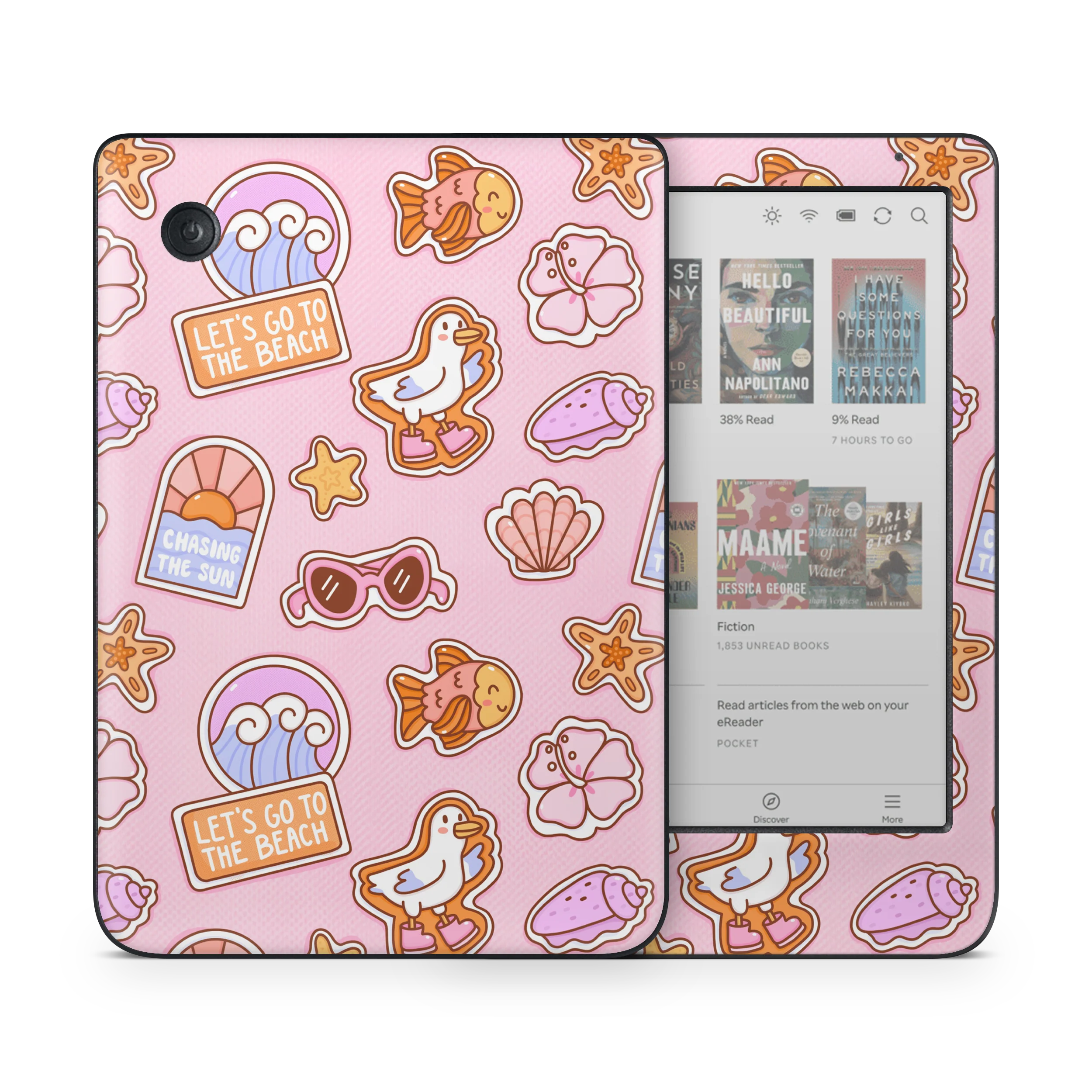 Patches Pink Kobo Skin - Image 2