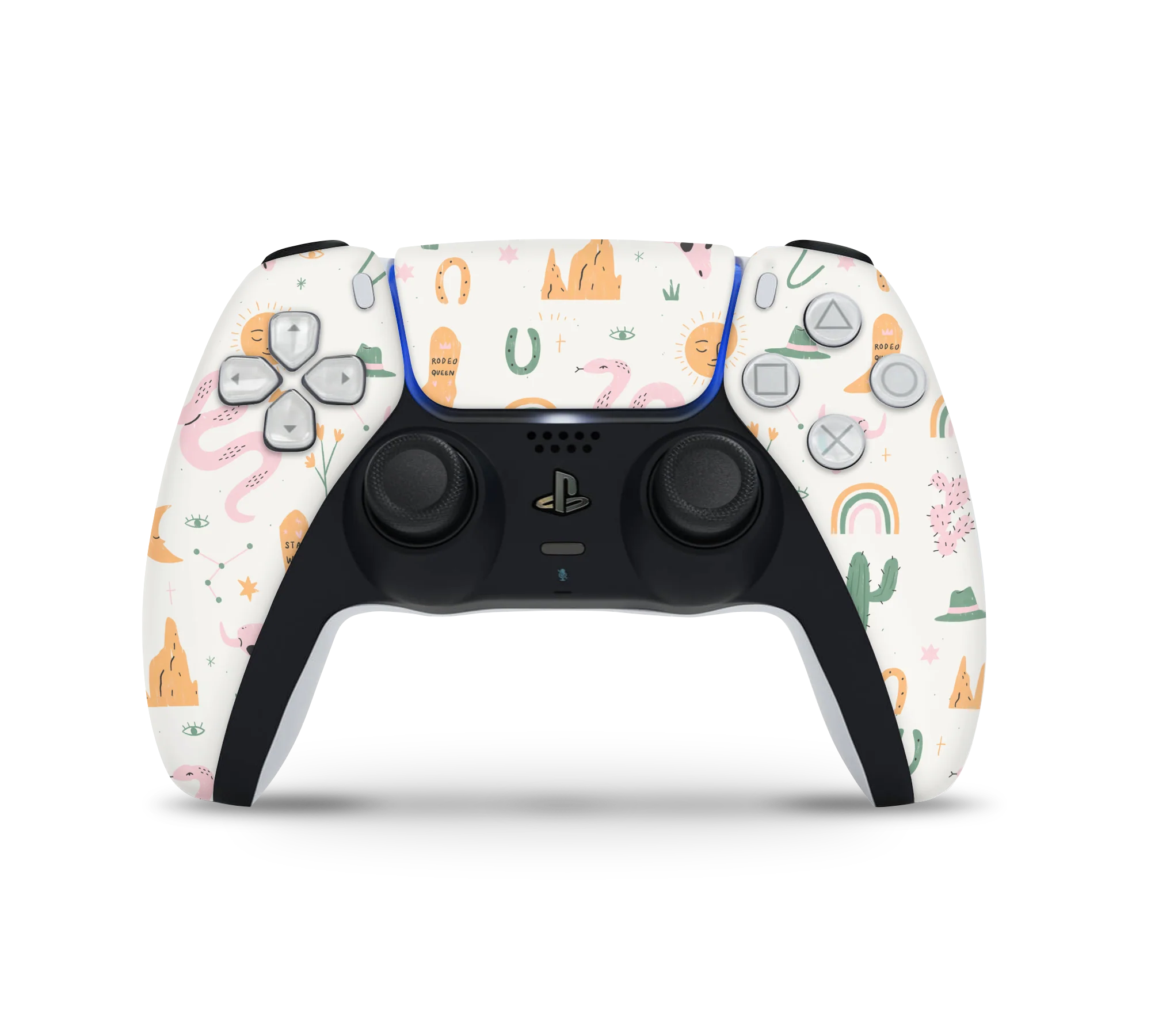 Playstation 5 Controller Skin Wildwest Pattern