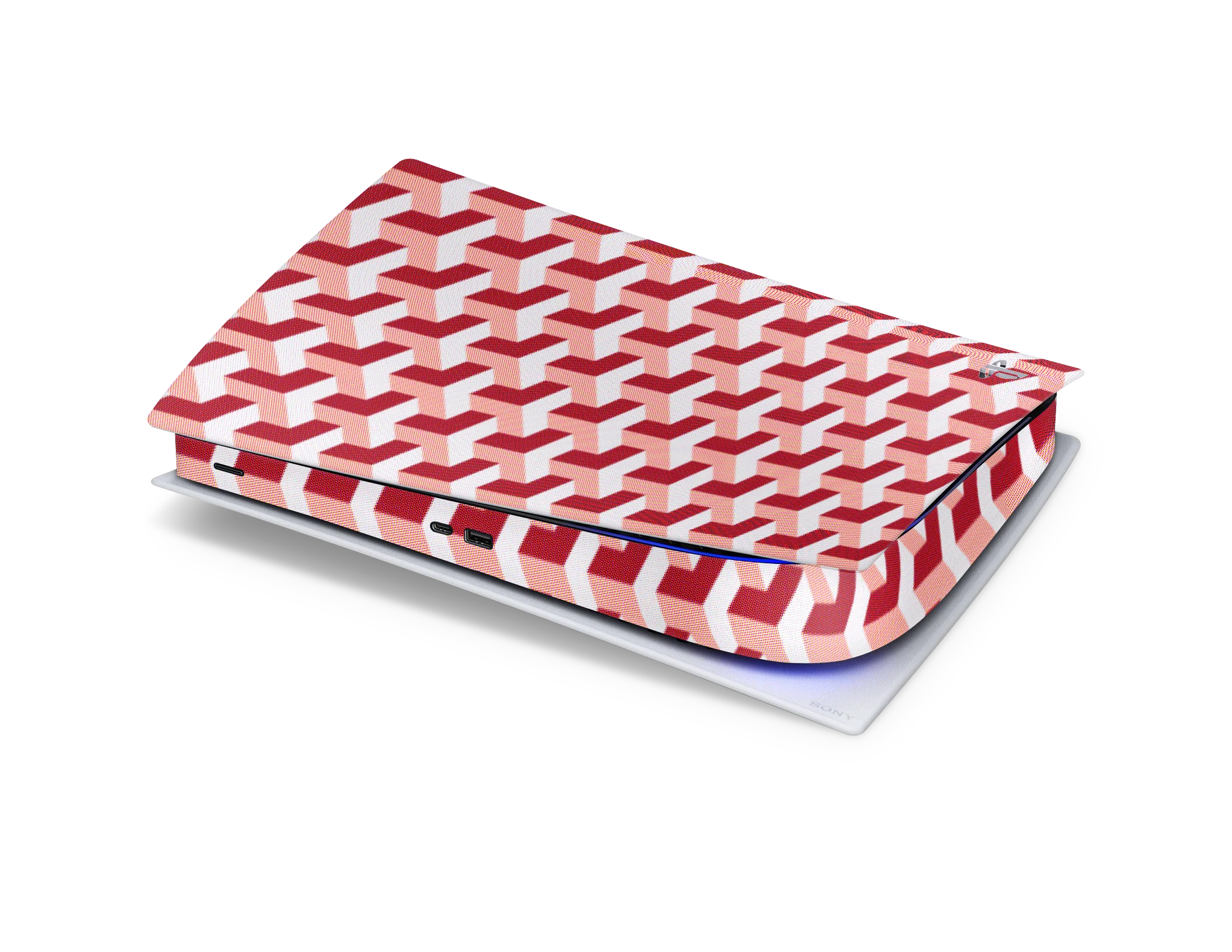 Playstation 5 Digital Skin GG Red