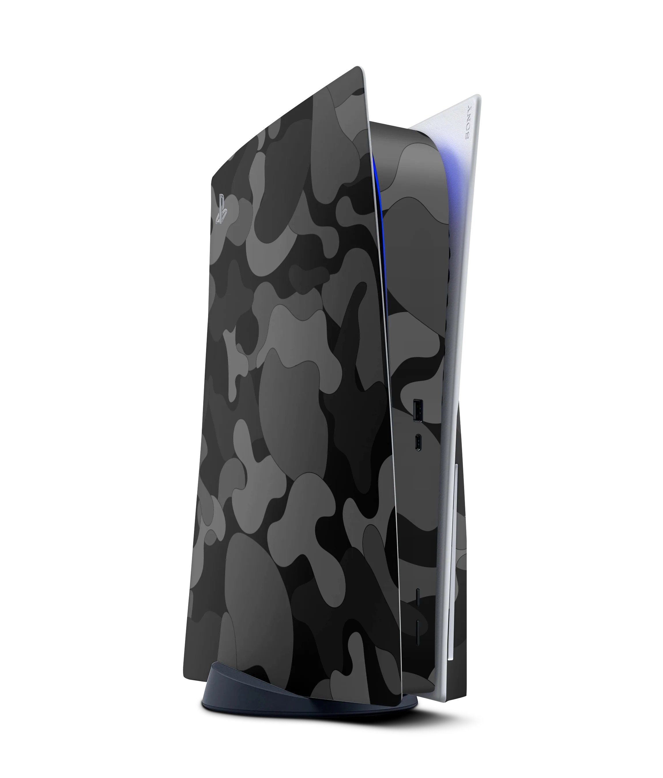 PlayStation 5 Disc Skin Ape Camo Black