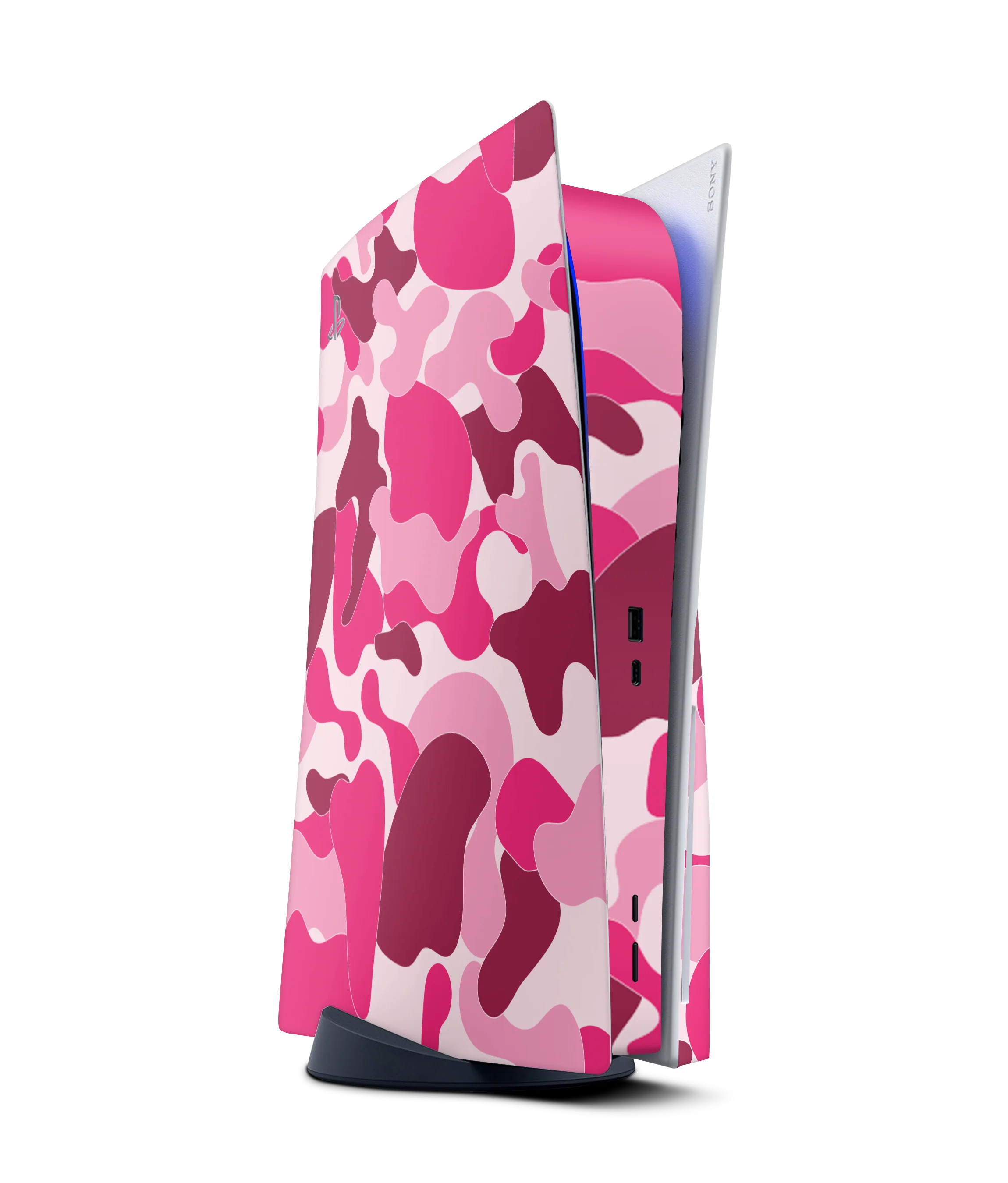 PlayStation 5 Disc Skin Ape Camo Pink