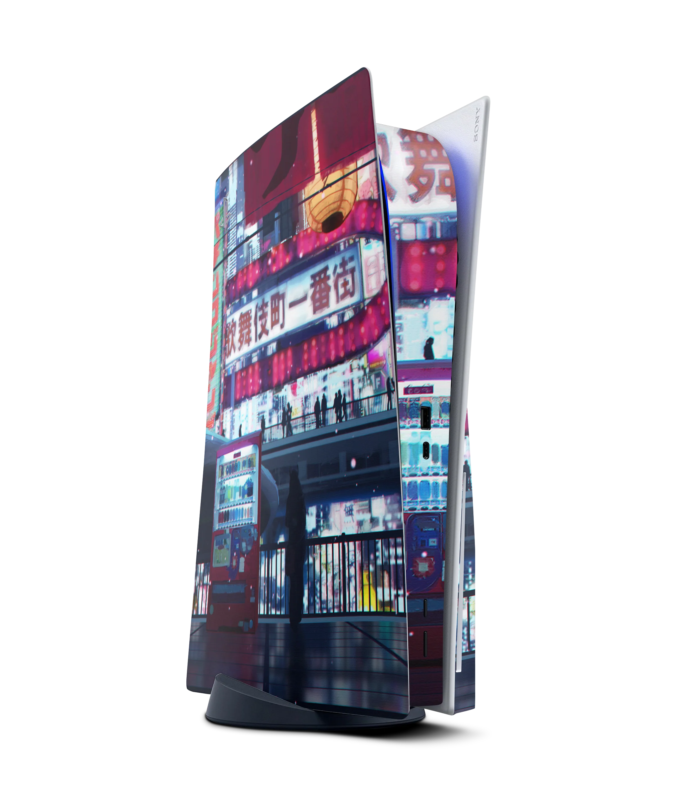 PlayStation 5 Disc Skin Cyberpunk Streets