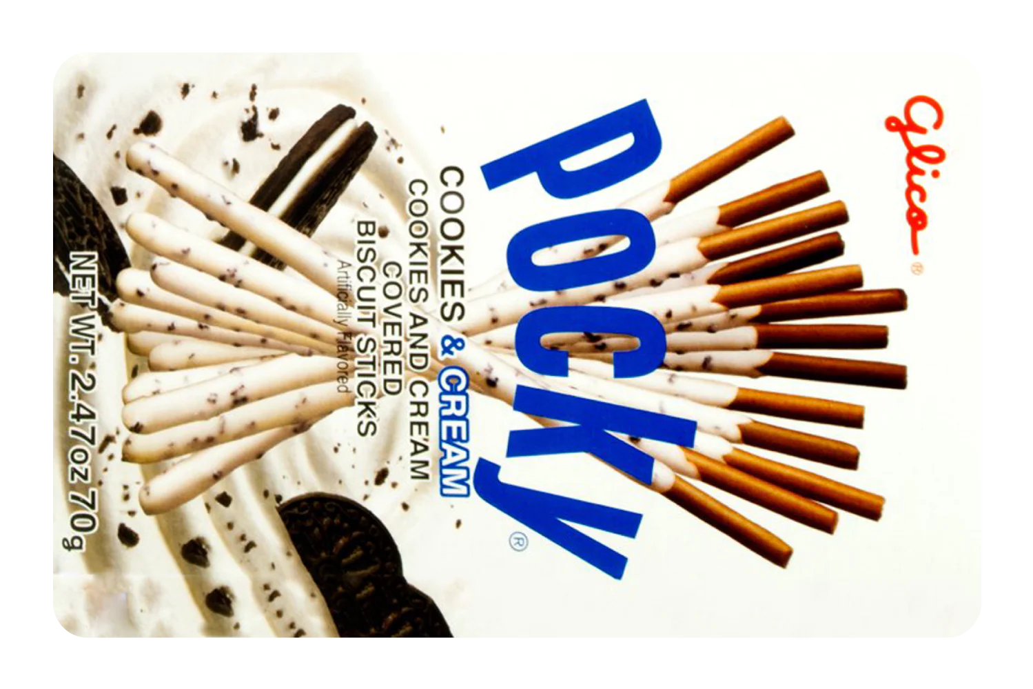 Pocky Cookies and Cream
