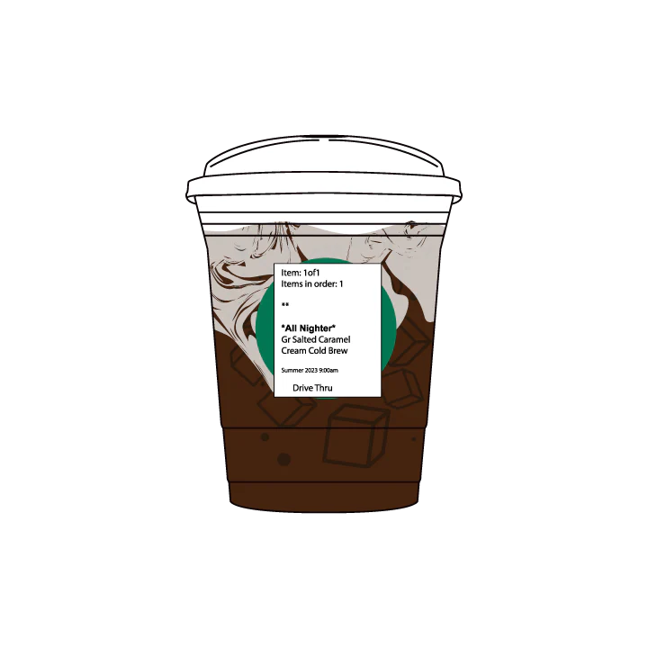 Salted Caramel Cream Cold Brew - Image 2