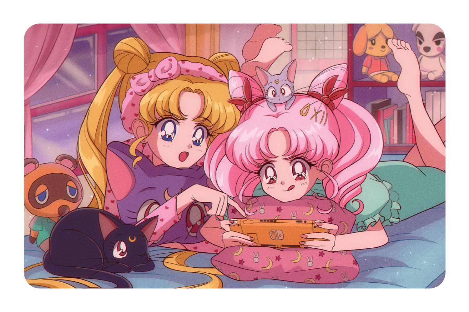 Sleepover Playing Games