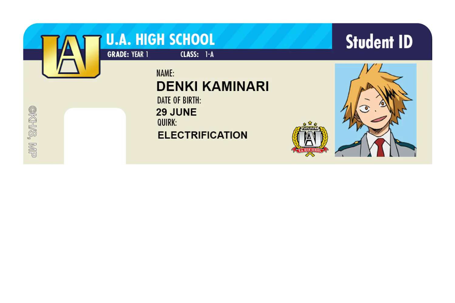 Student ID - Denki Kaminari - Image 7