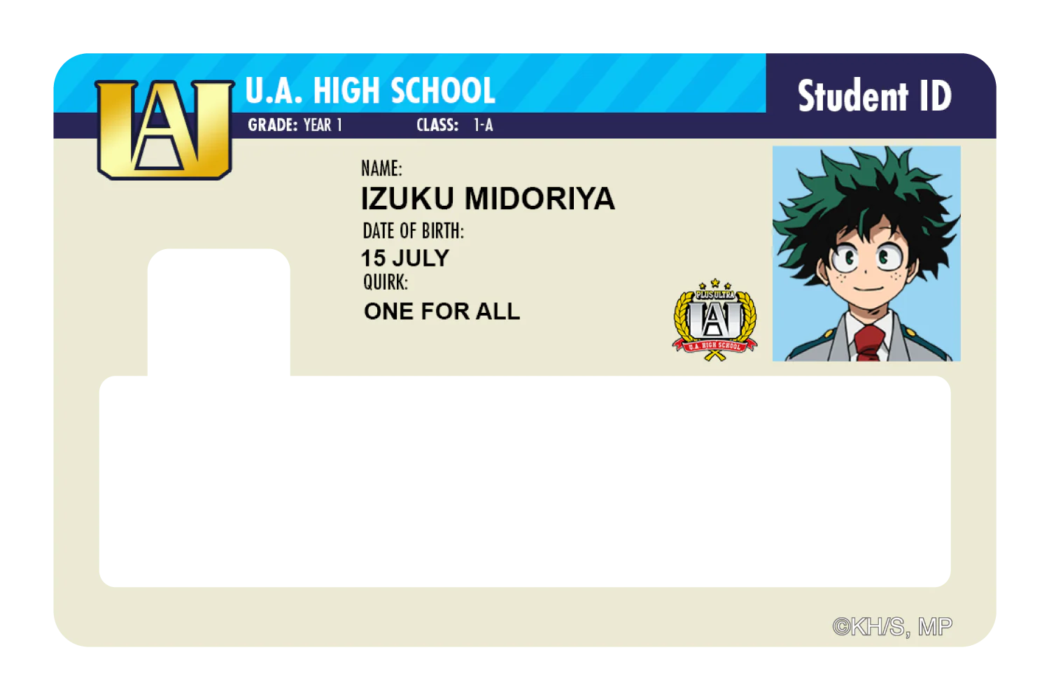 Student ID - Izuku Midoriya - Image 4