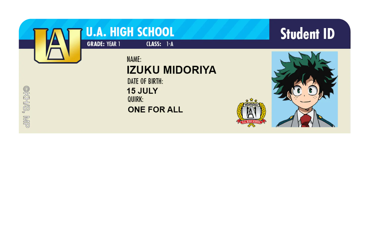 Student ID - Izuku Midoriya - Image 9