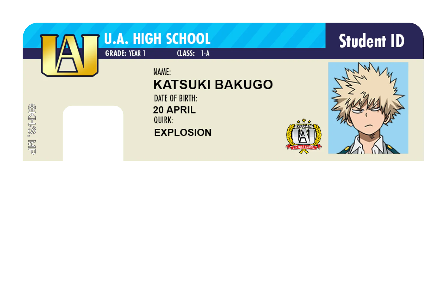 Student ID - Katsuki Bakugo - Image 7