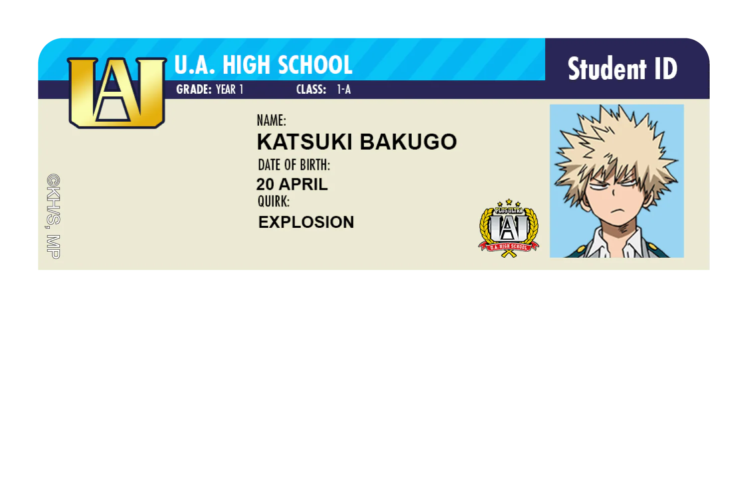 Student ID - Katsuki Bakugo - Image 9