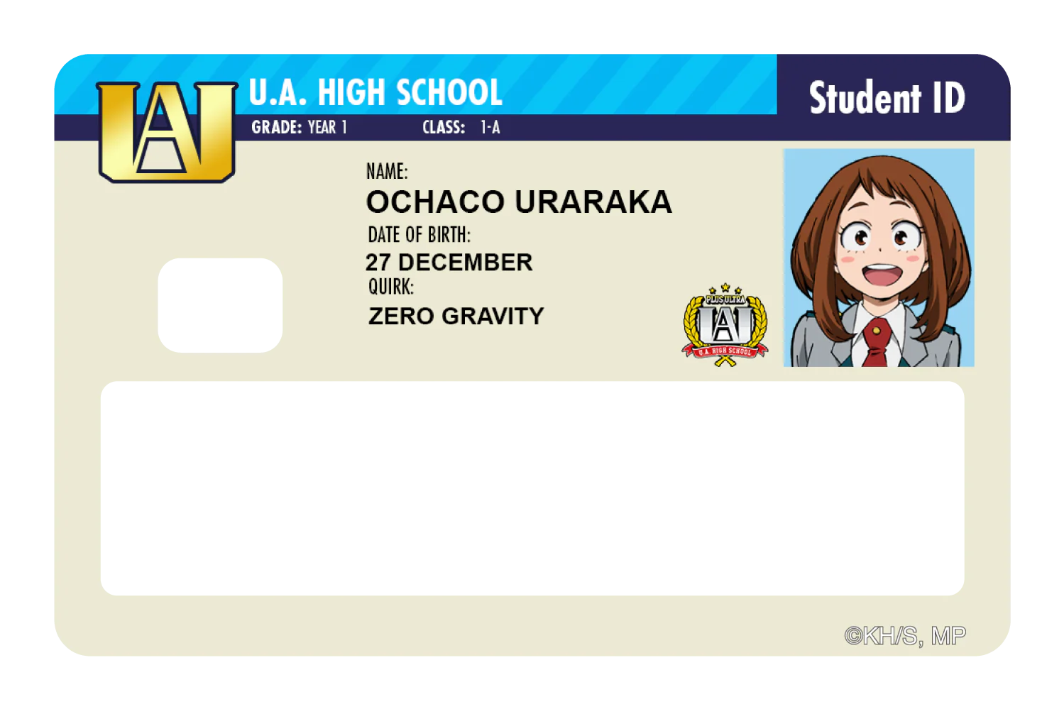 Student ID - Ochaco Uraraka - Image 5
